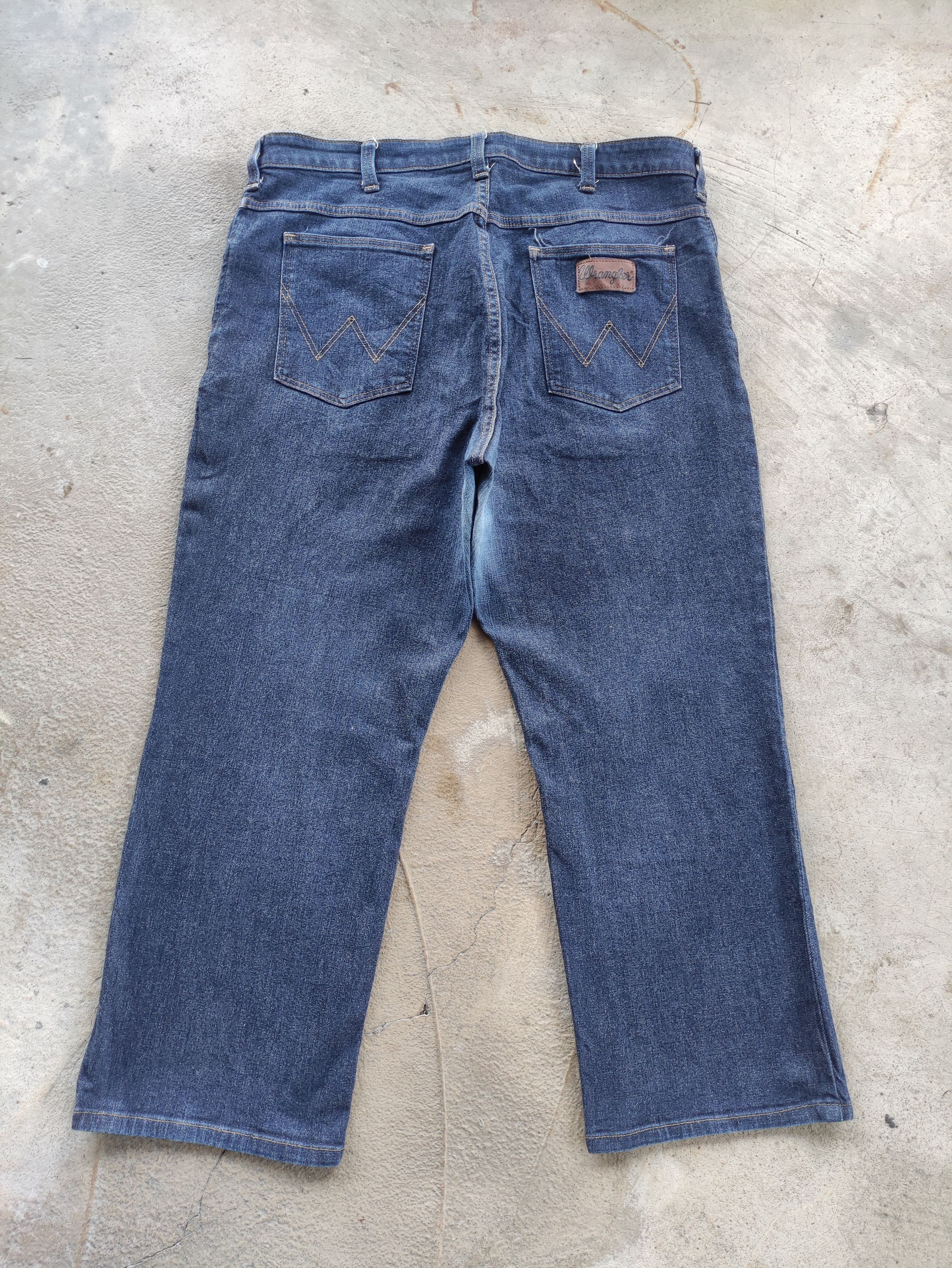 Wrangler Vintage Wrangler Jean Distressed Faded Denim Size US 36 / EU 52 - 9 Thumbnail
