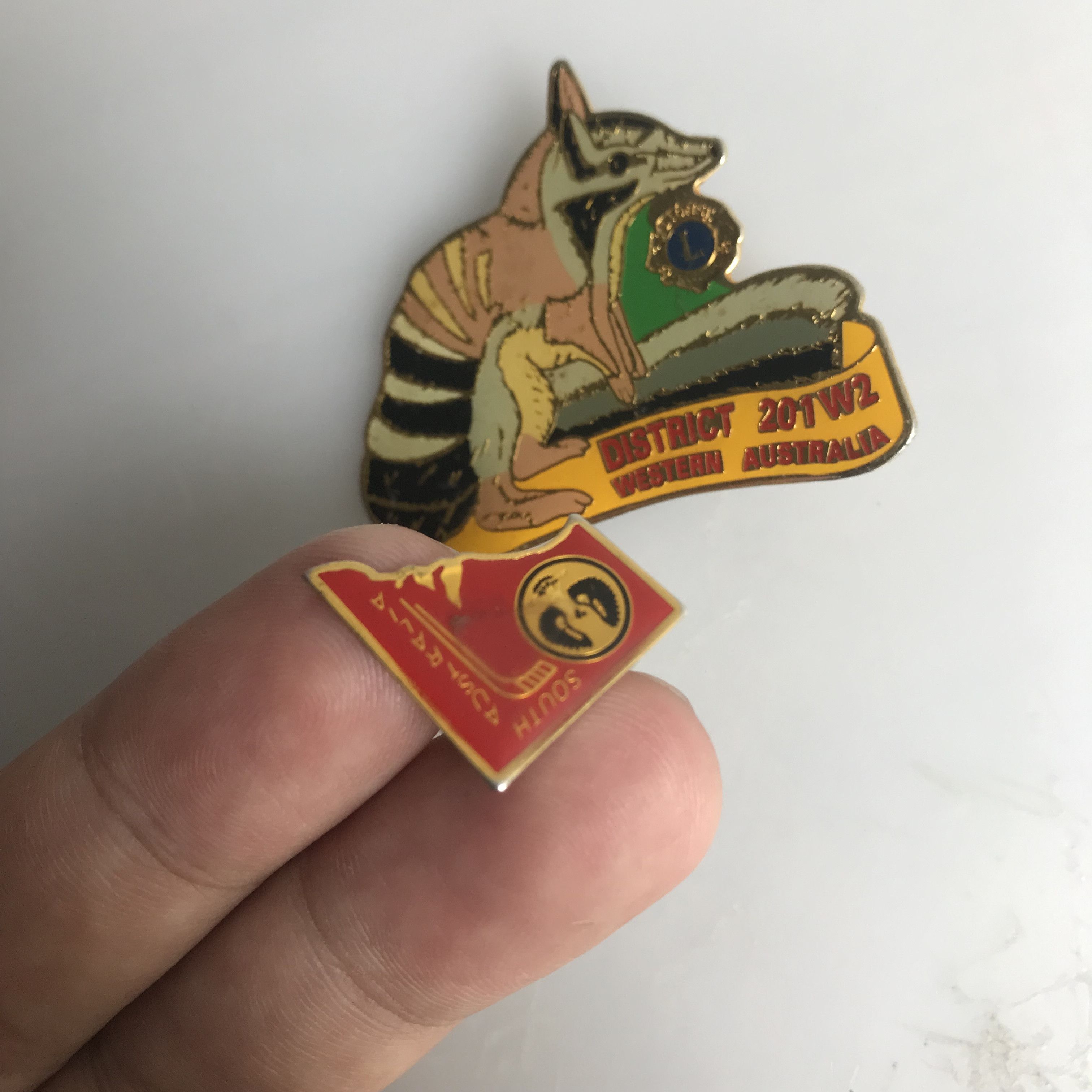 Vintage Australian Geographic Numbat vintage Pin enamel Size ONE SIZE - 6 Thumbnail