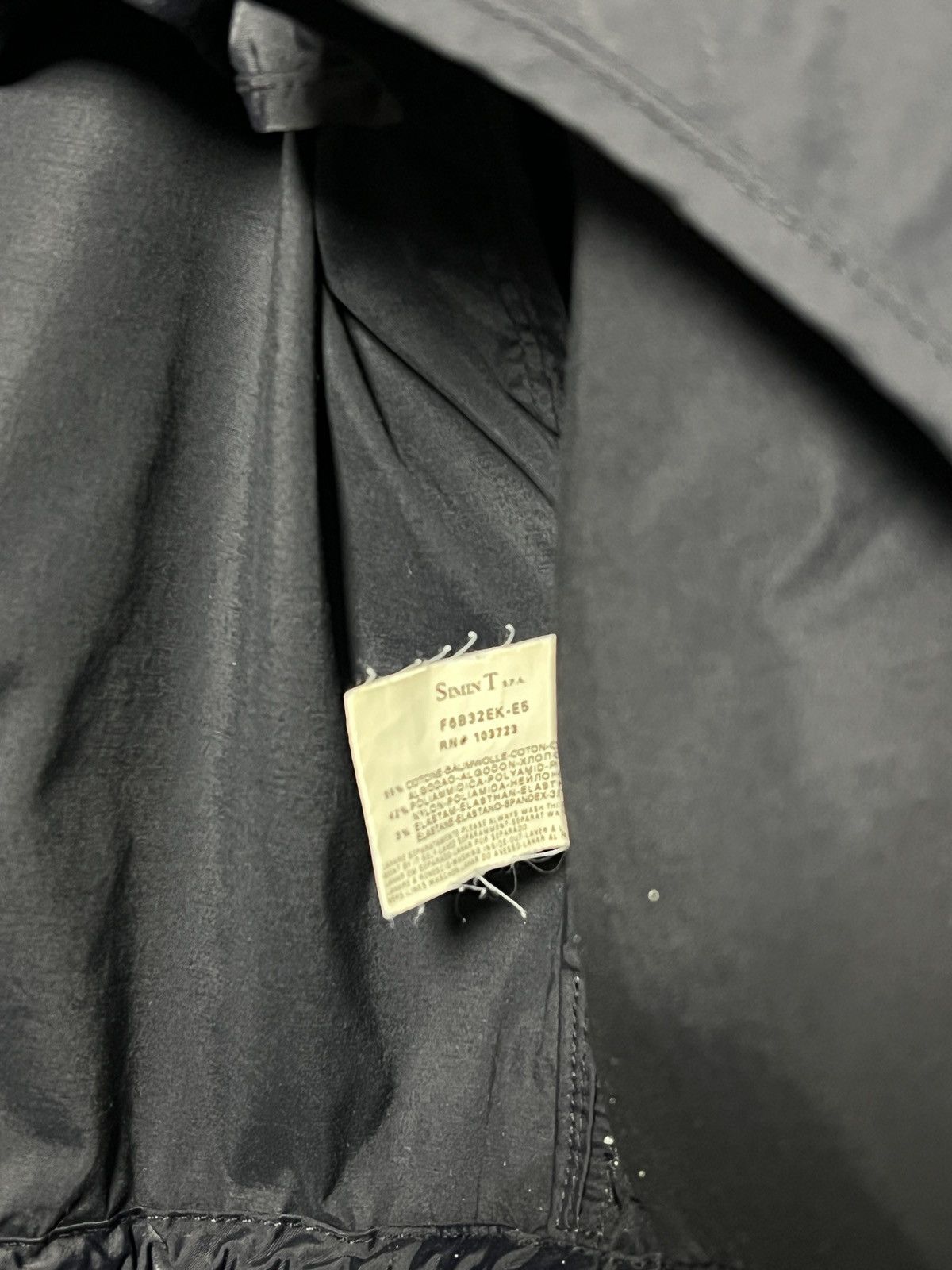 armani y2k multi pocket tech bomber jacket