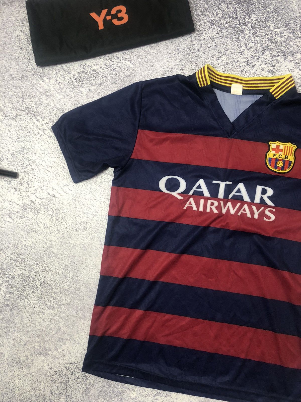 Other Soccer jersey F.C Barcelona #10 Messi y2k sport casual ykk Size US M / EU 48-50 / 2 - 3 Thumbnail
