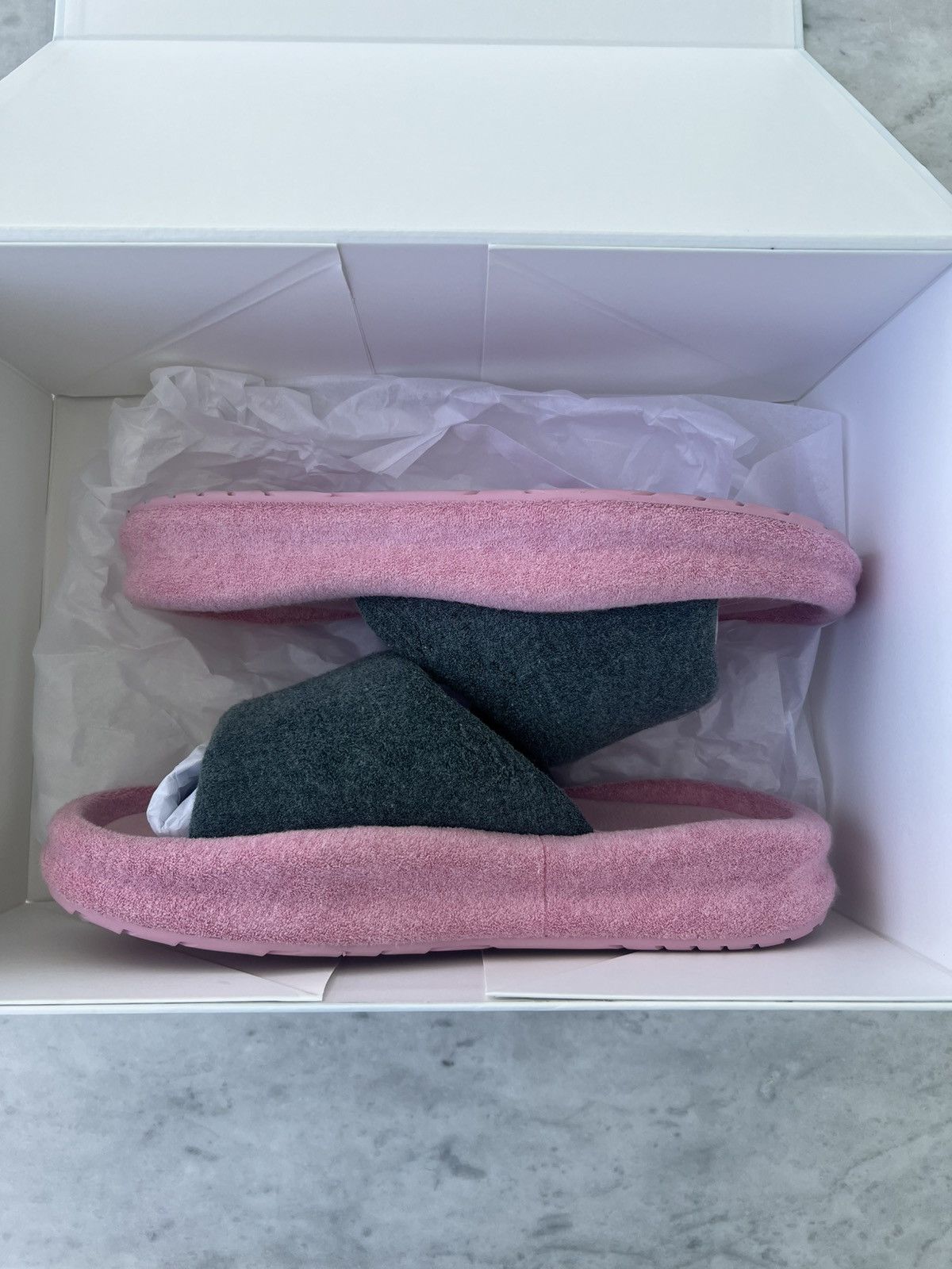 SKYLRK Skylark Bloop Rest Slides Pink/ Green Size US 12 / EU 45 - 3 Thumbnail