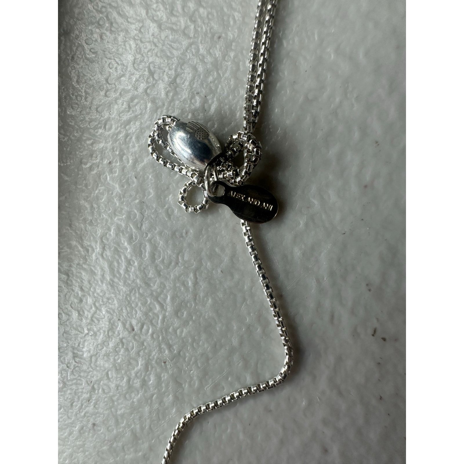 Alex Cannon NEW Alex and Ani Earth Sultry Rhodonite Necklace Silver Size ONE SIZE - 5 Thumbnail
