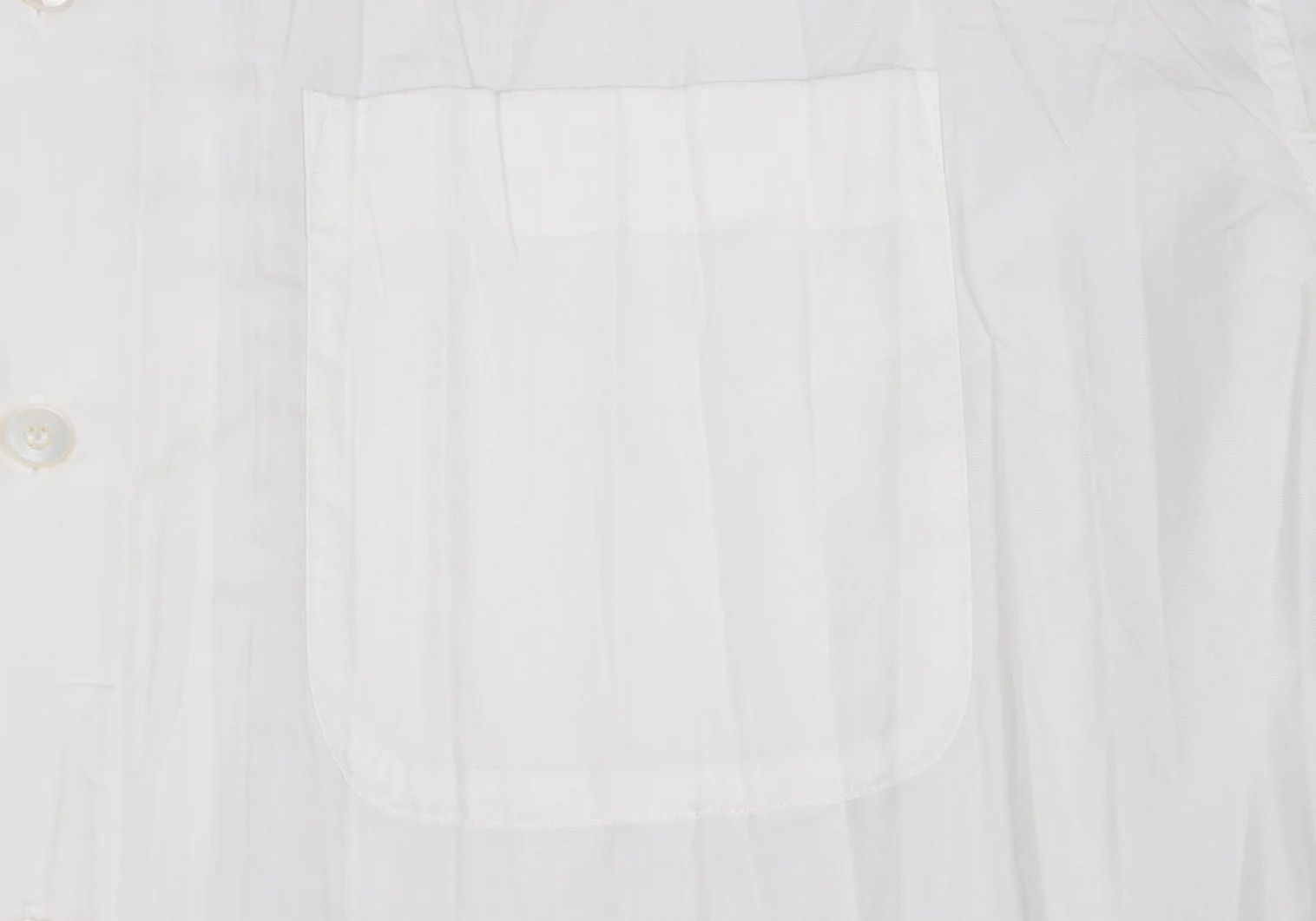 Issey Miyake Pleats Shirt in Off-White Size XL Size US XL / EU 56 / 4 - 5 Thumbnail