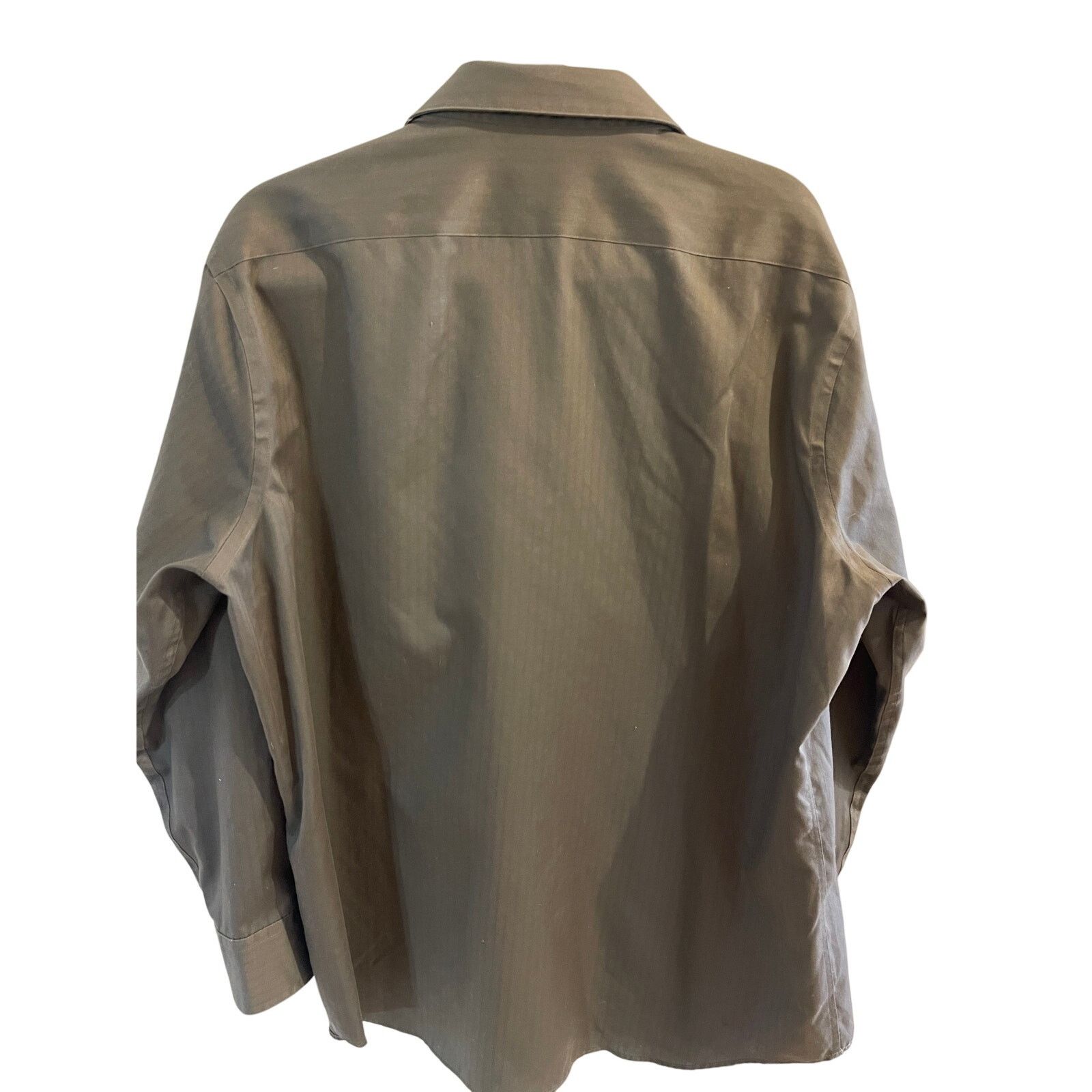 Joseph Abboud Joseph Abboud Slim Fit Dress Shirt Gray Button Down Shirt Size US M / EU 48-50 / 2 - 3 Thumbnail