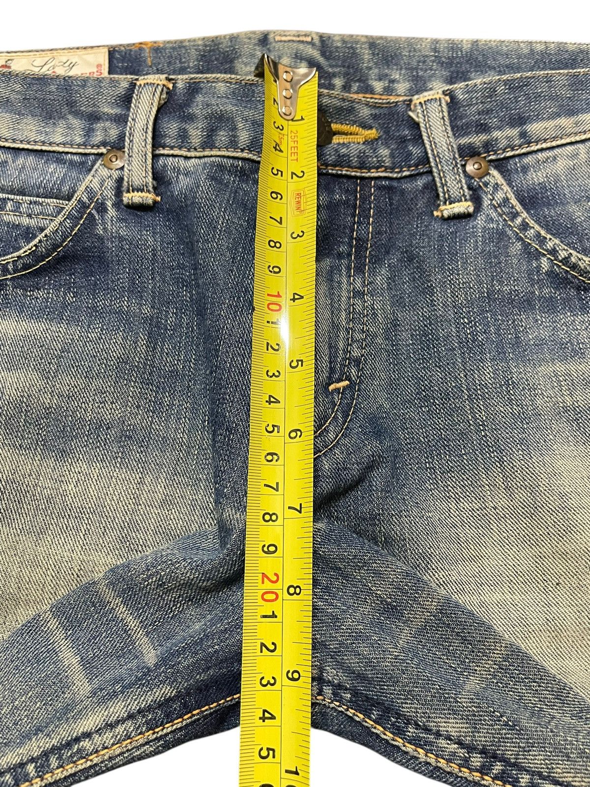 Lee Vintage Lee Mud Faded Wash Distress Style Jeans Size US 30 / EU 46 - 15 Thumbnail