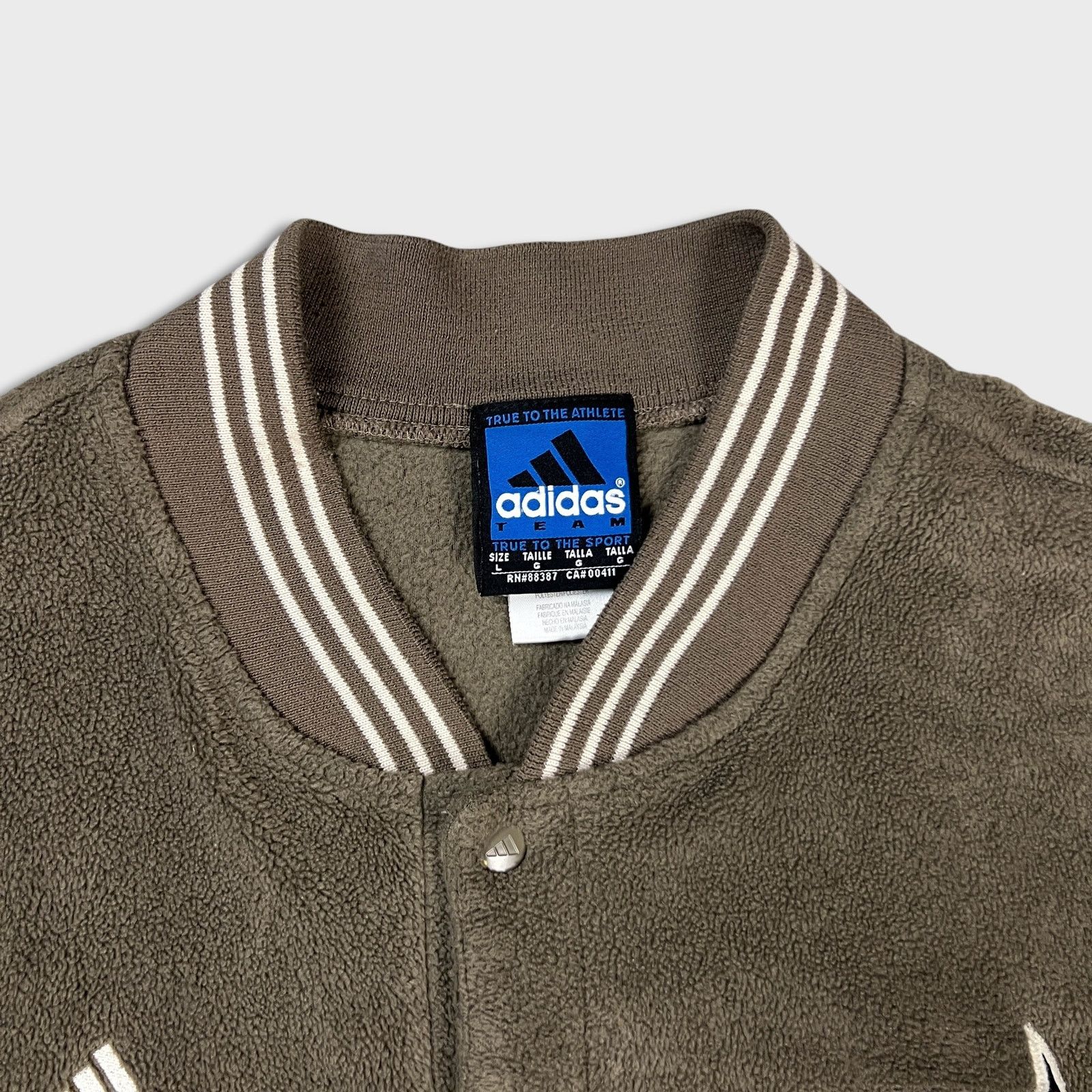 Adidas Vintage Adidas Fleece Tampa Bay Buccaneers NFL 90s Jacket Size US L / EU 52-54 / 3 - 2 Thumbnail