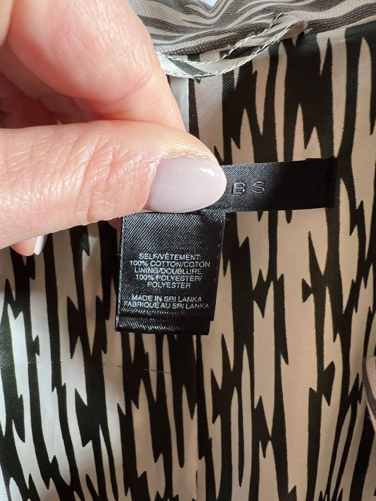 Marc Jacobs Marc Jacobs Trench Coat – Size S, Abstract Pattern, Great Condition Size S / US 4 / IT 40 - 6 Thumbnail