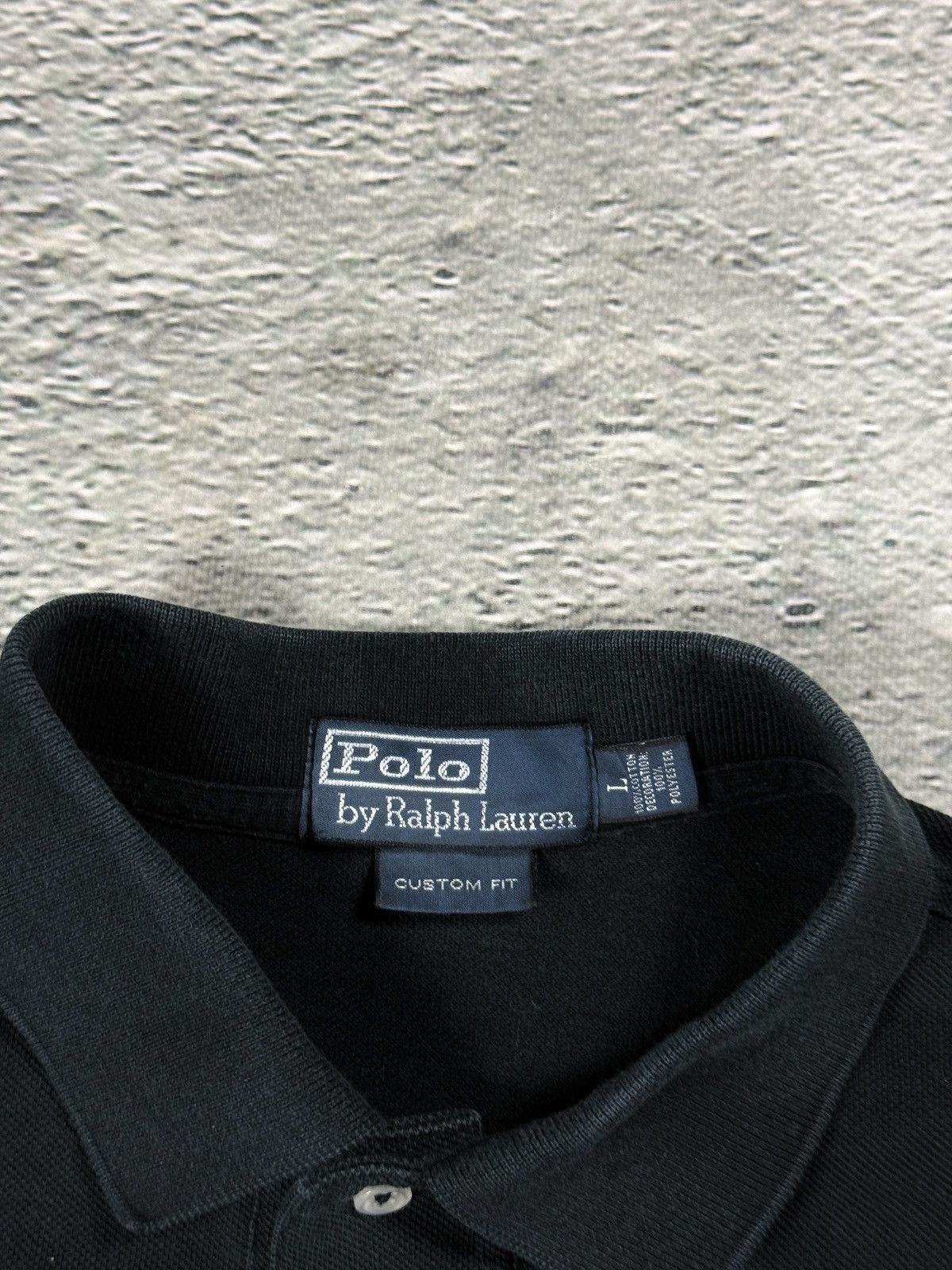 Ralph Lauren Chief Keef Polo Ralph Lauren USA black Polo t-shirt big pony Size US L / EU 52-54 / 3 - 3 Thumbnail