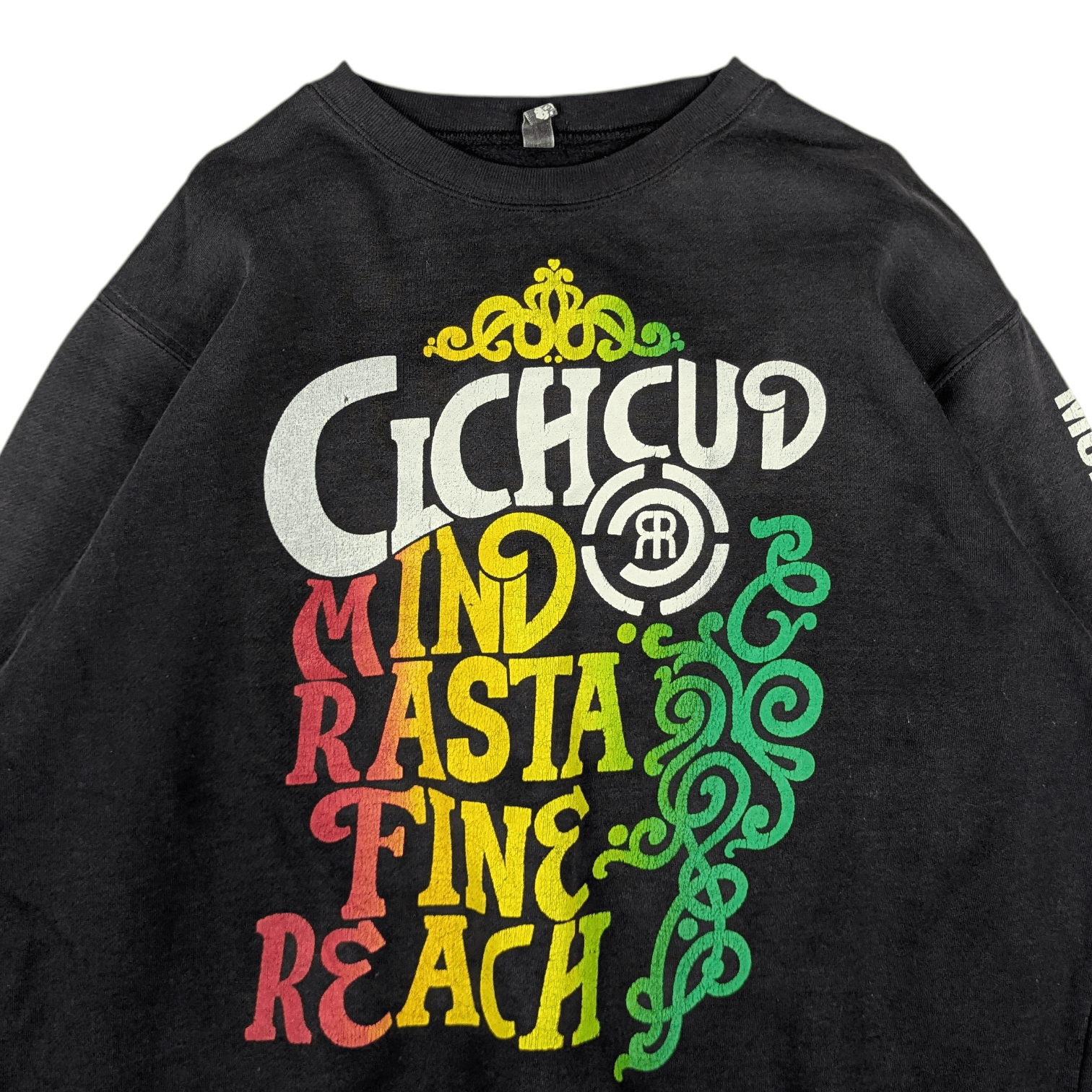 Bob Marley BLUE POINT Surf Rasta All Over Print Marijuana Sweatshirt Size US XL / EU 56 / 4 - 4 Thumbnail