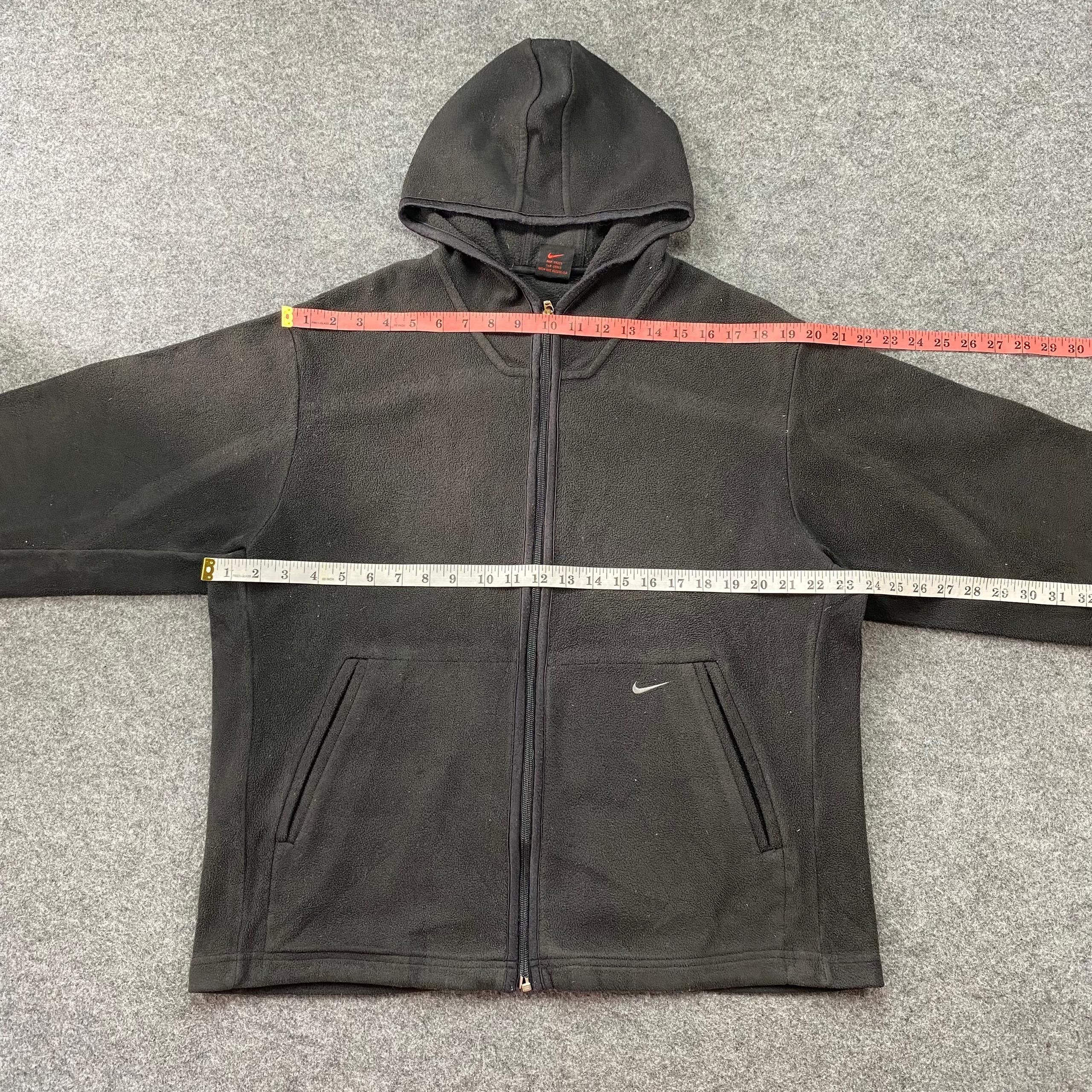 Nike Vintage Nike Small Logo Zipper Fleece Jacket Size US M / EU 48-50 / 2 - 4 Thumbnail