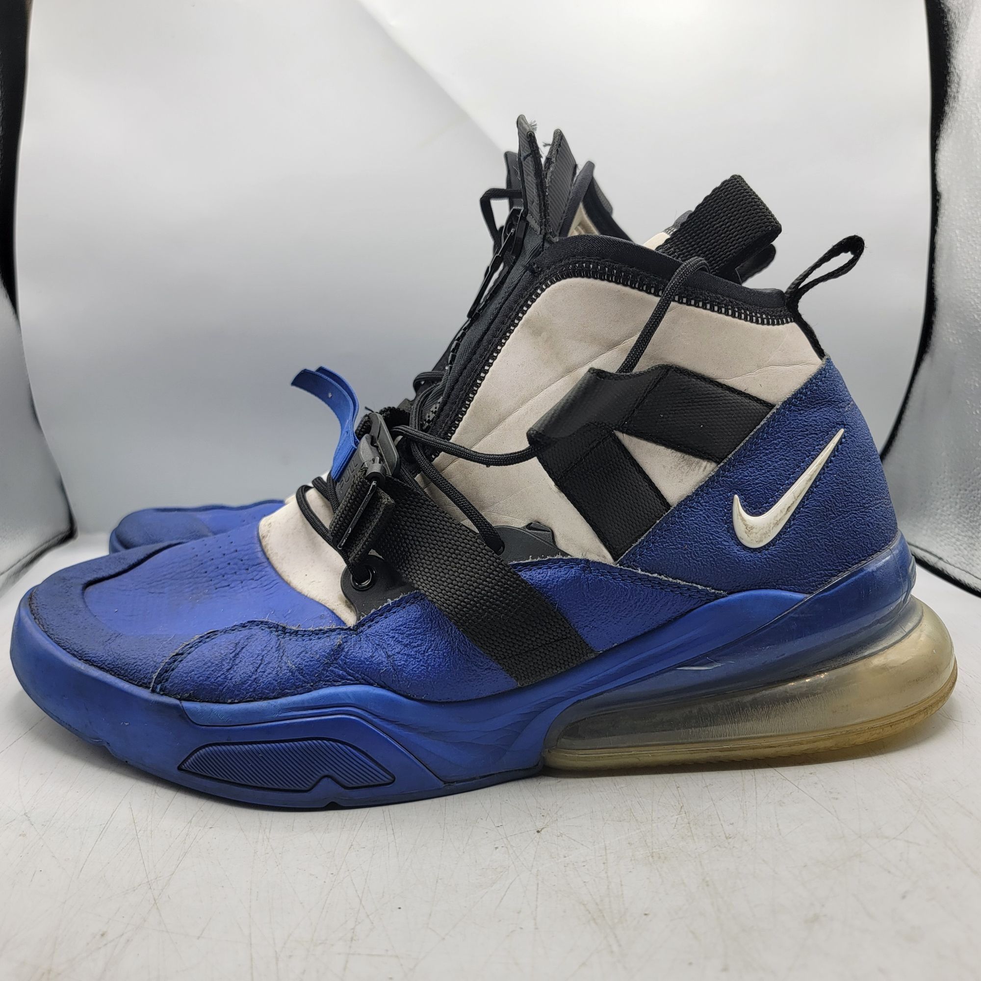 Nike Nike Air Force 270 Utility Racer Mens 13 Blue Sneaker Shoes Size US 13 / EU 46 - 14 Thumbnail