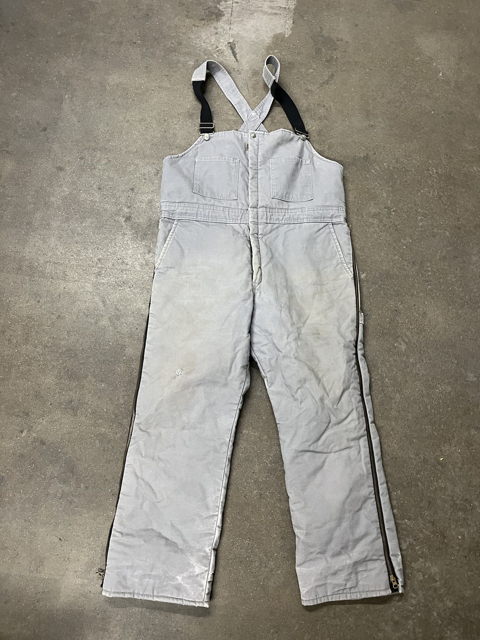 Vintage Vintage 1990s Walls Blizzard Pruf Carhartt Style Distressed Canvas Overalls Size XL Size US XL / EU 56 / 4 - 1 Thumbnail