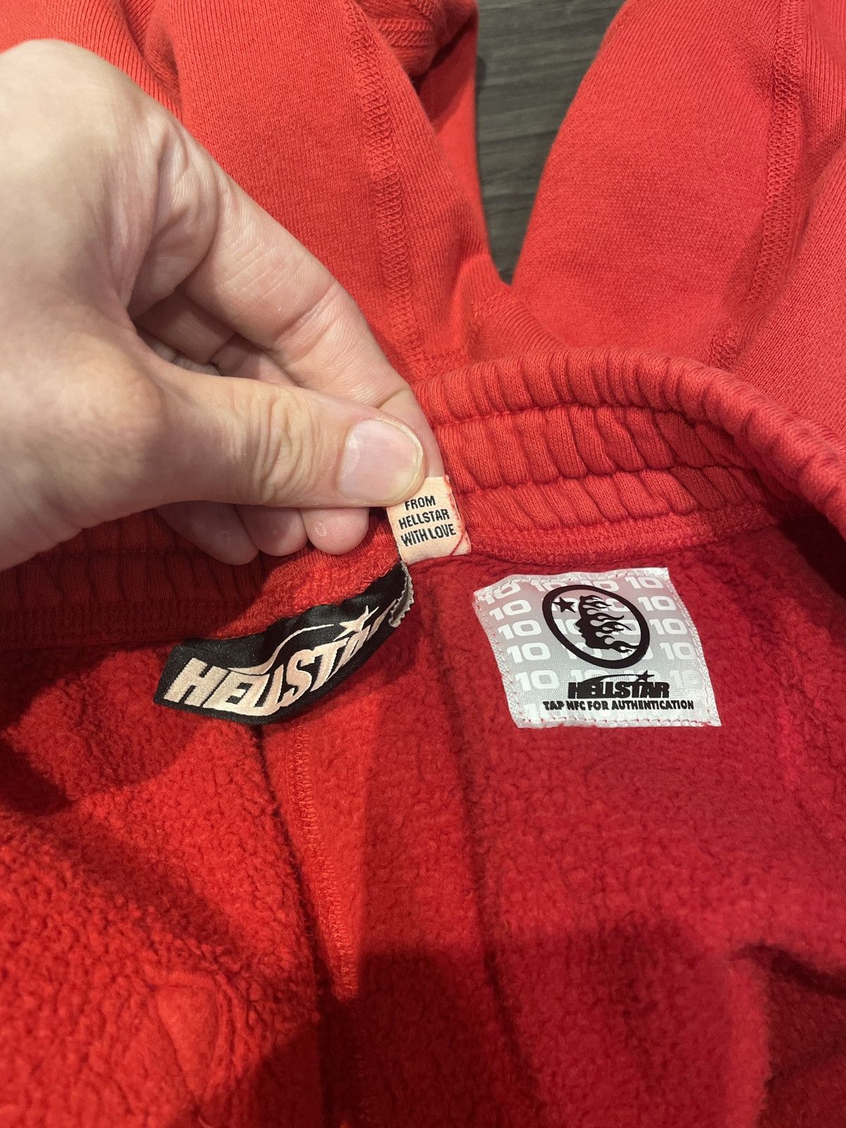 HELLSTAR Hellstar Sports Sweatpants Red SS24 Size US 30 / EU 46 - 5 Thumbnail