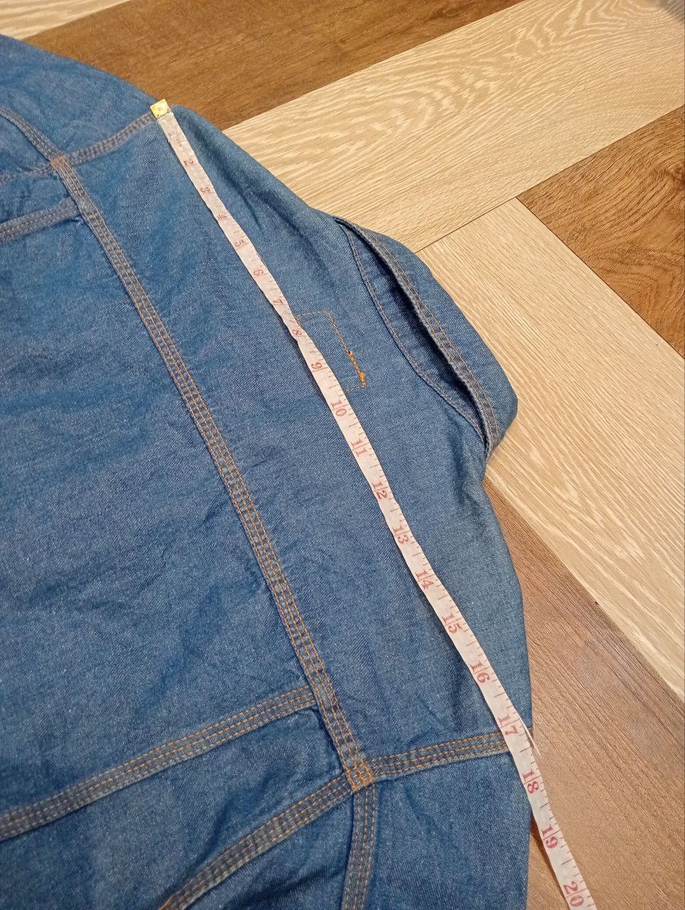 Margaret Howell MARGARET HOWELL BLUE DENIM JACKET - SIZE L Size US L / EU 52-54 / 3 - 17 Thumbnail
