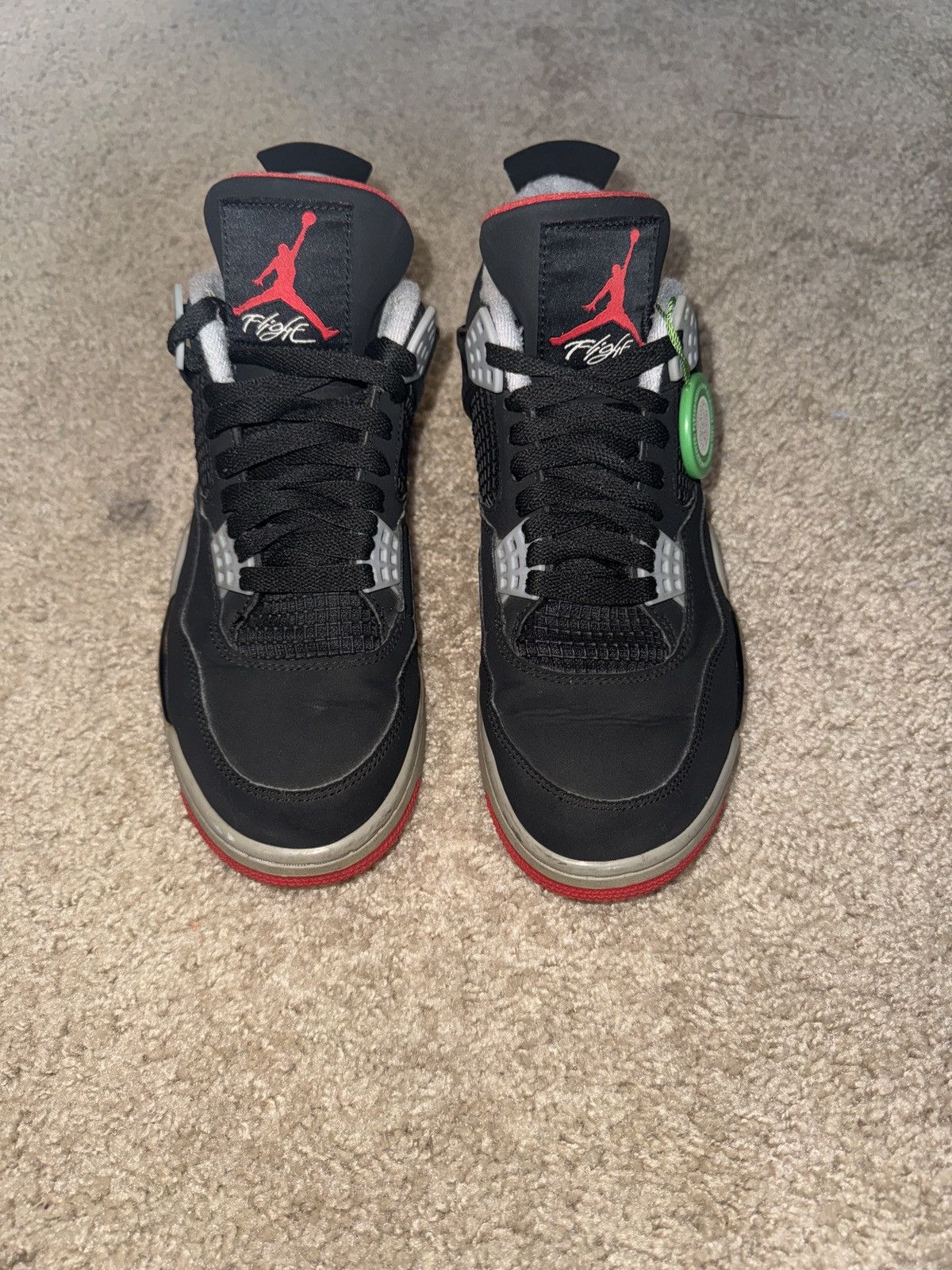 Jordan Brand × Nike Jordan 4 Bred 2019 - Size 8 M Size US 8 / EU 41 - 2 Thumbnail