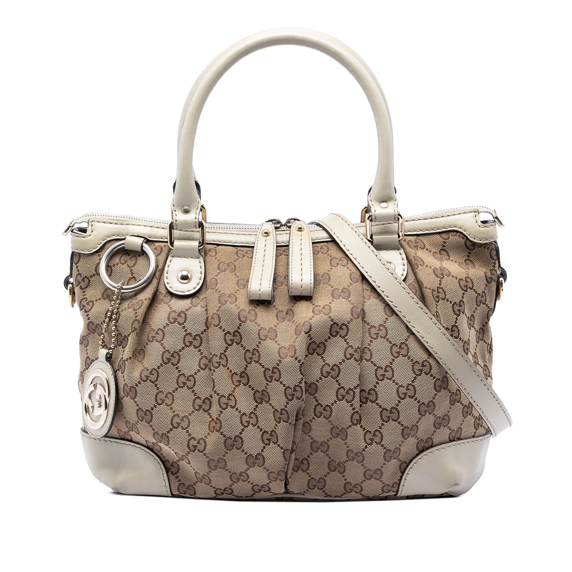 Gucci GG Canvas Sukey Satchel Size ONE SIZE - 1 Thumbnail