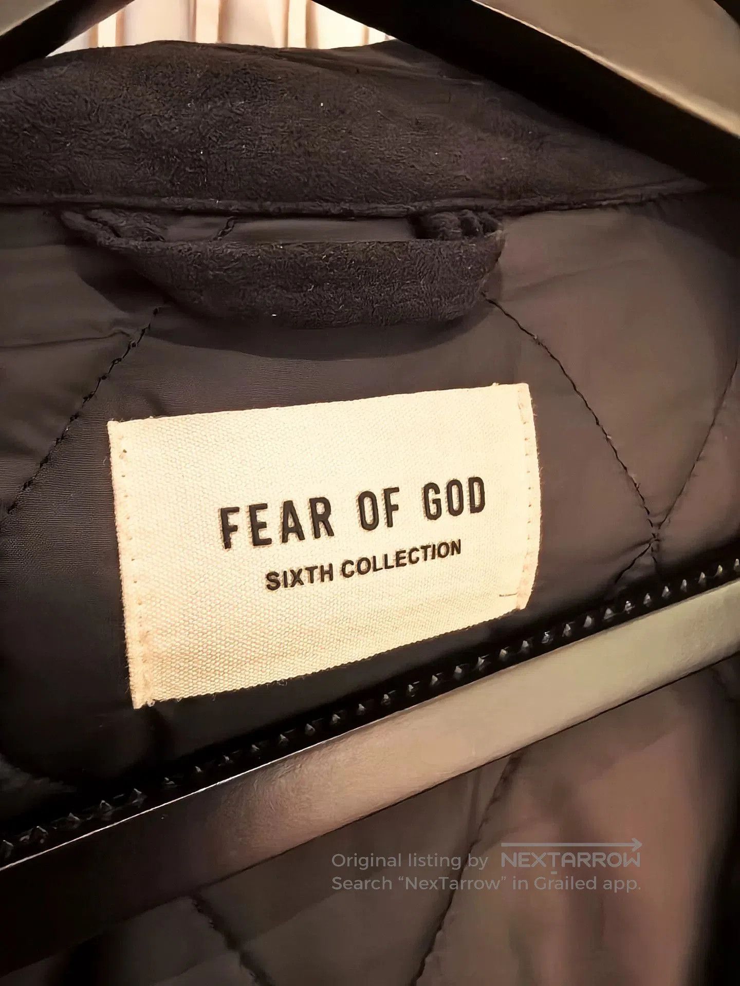 Fear of God fear of god black padded jacket size L. Size US L / EU 52-54 / 3 - 4 Thumbnail