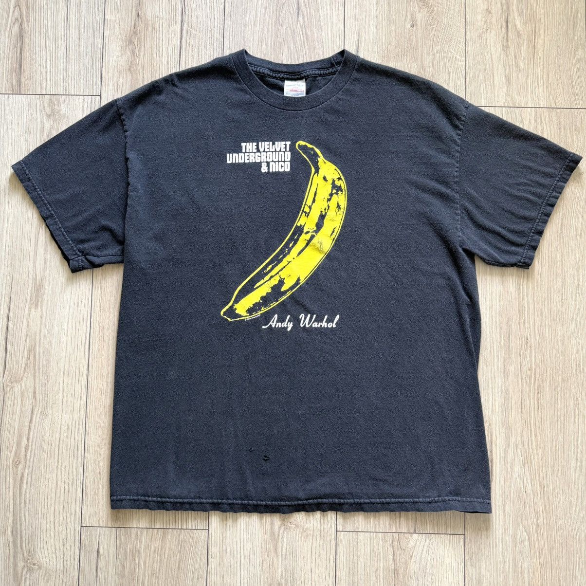 Vintage Vintage The Velvet Underground & Nico T shirt Size US XL / EU 56 / 4 - 1 Thumbnail