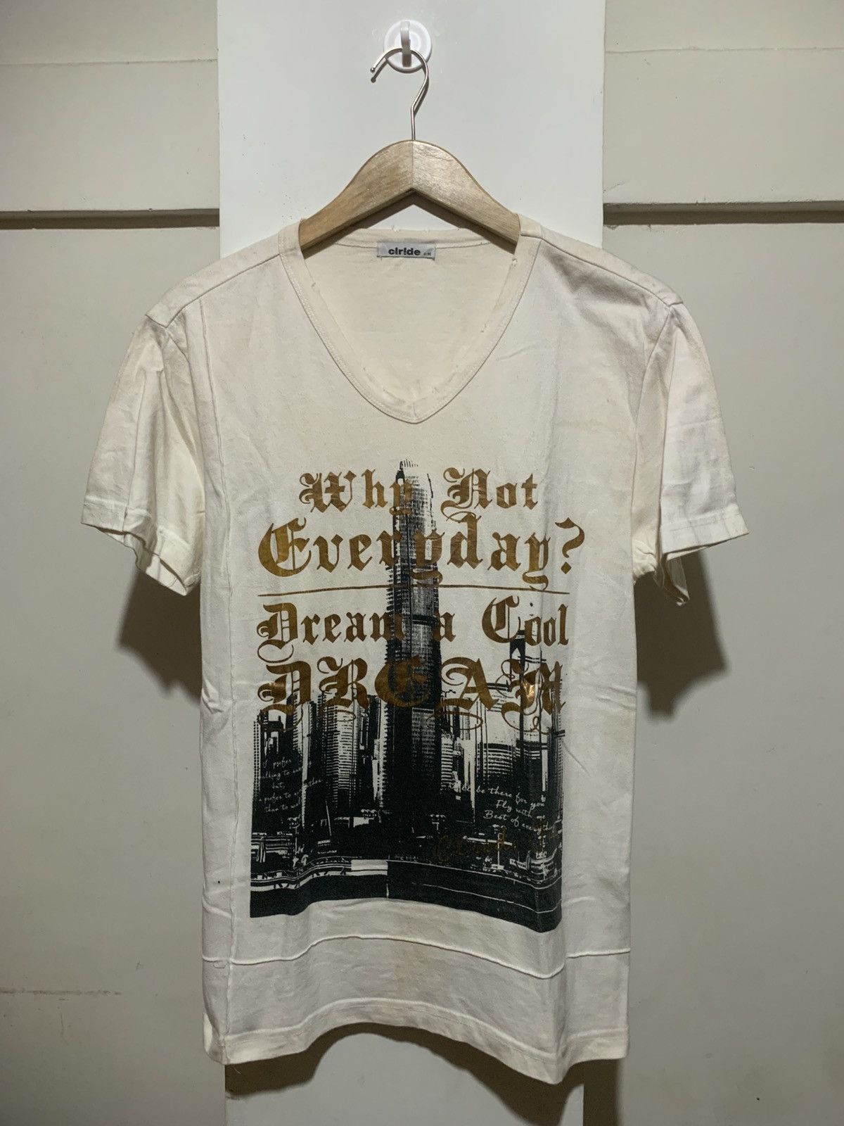 If Six Was Nine Clride Poem City Vlone ERD Vale Style Tee Shirt Size US M / EU 48-50 / 2 - 1 Thumbnail