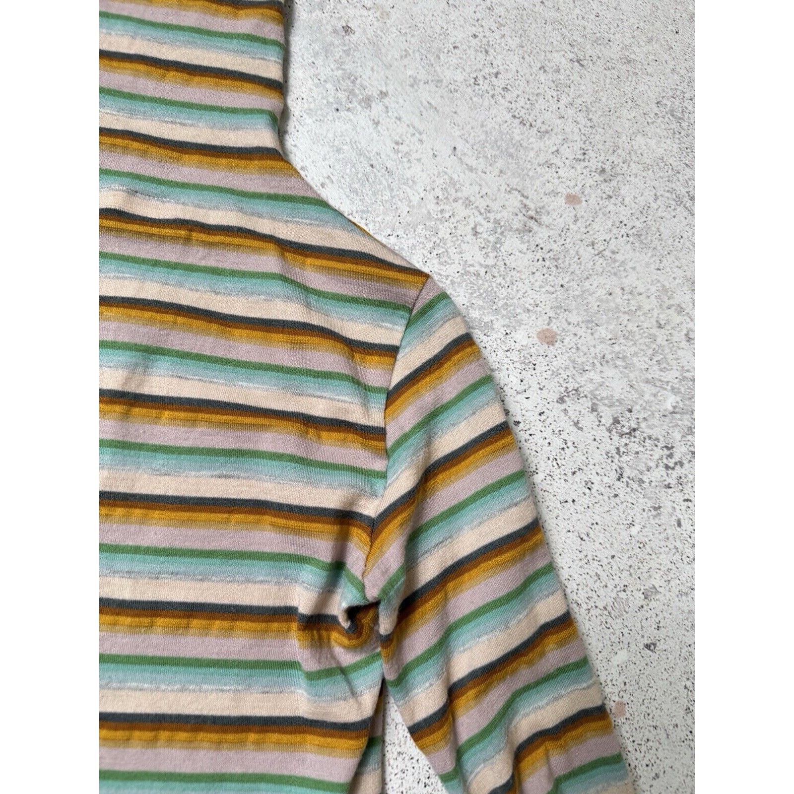 Miss Sixty Vintge Miss Sixty Turtleneck Sweater Avant Garde Striped Size L / US 10 / IT 46 - 22 Thumbnail