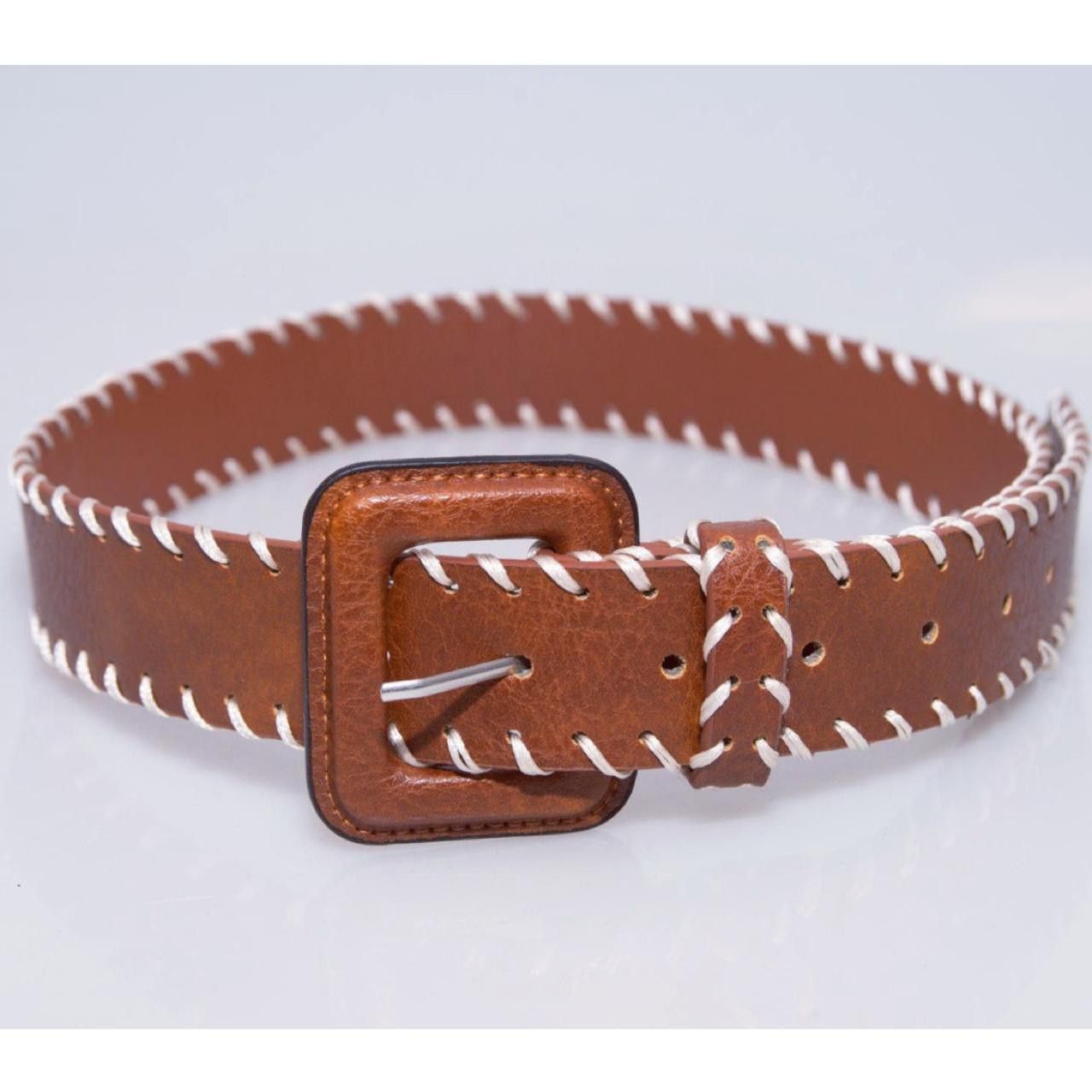 Other Rare Y2K Chunky Oversized Buckle Boho Belt OS Size ONE SIZE - 3 Thumbnail