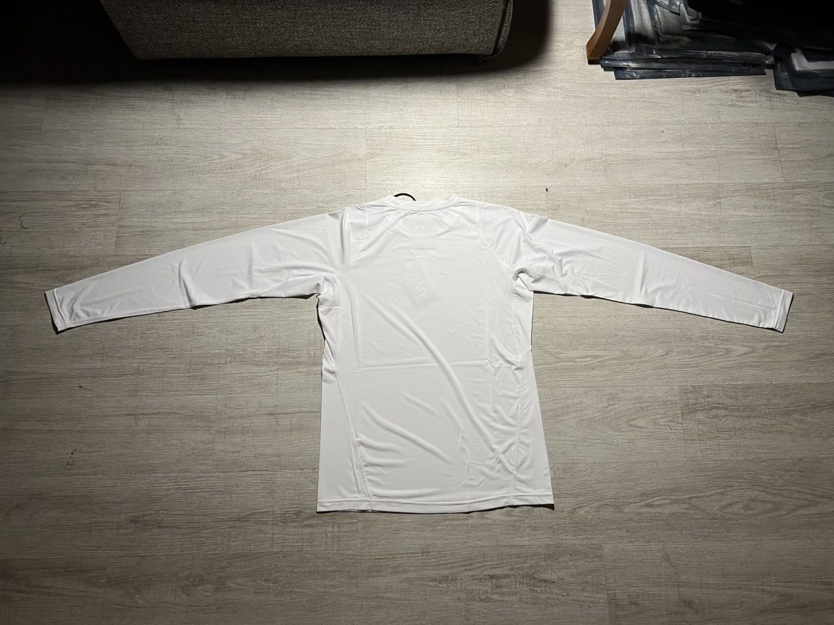 UVU Club L/S Training T-Shirt – White (Long Sleeve)