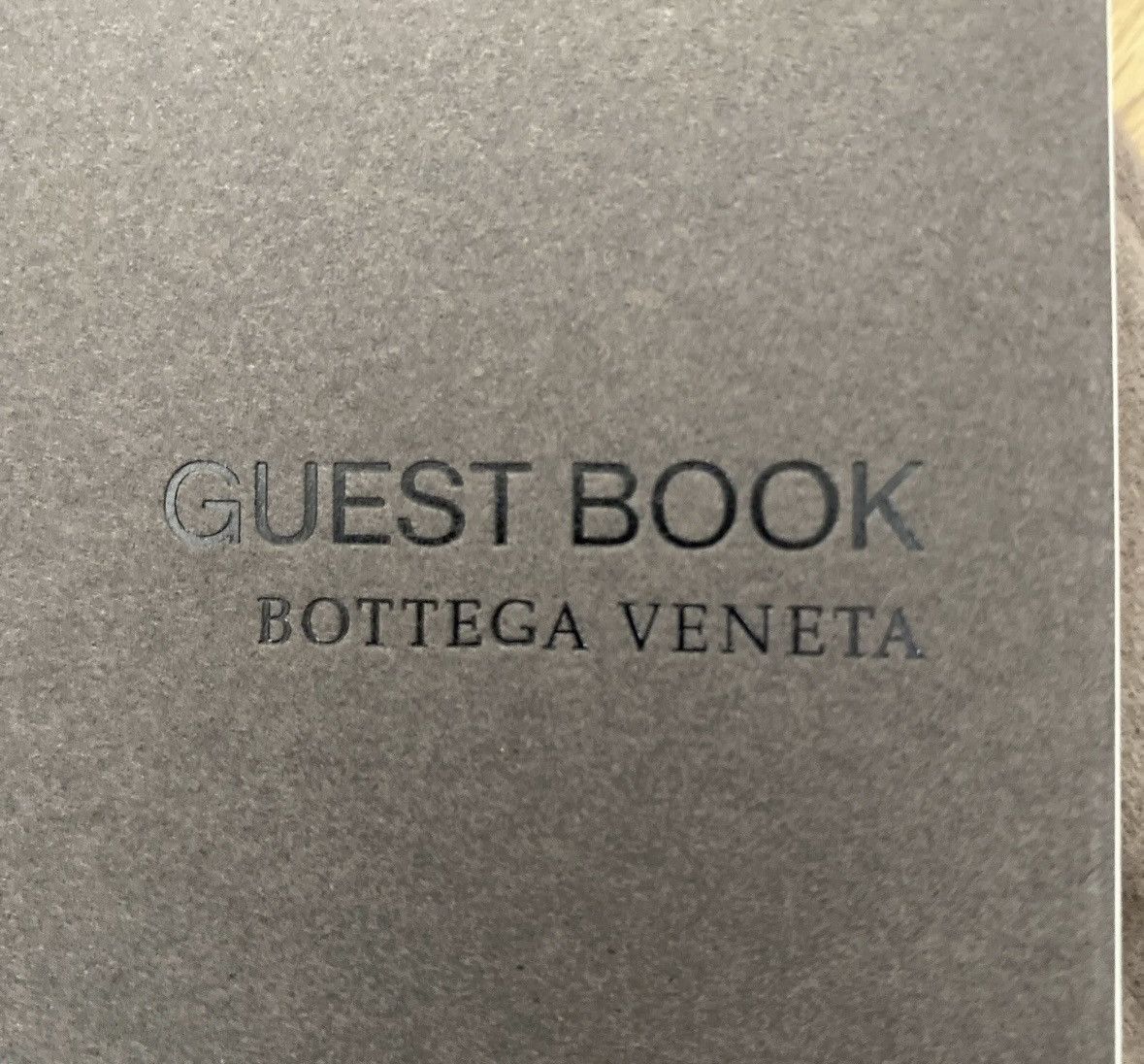 Bottega Veneta Bottega Veneta Leather Guest Book Size ONE SIZE - 7 Thumbnail