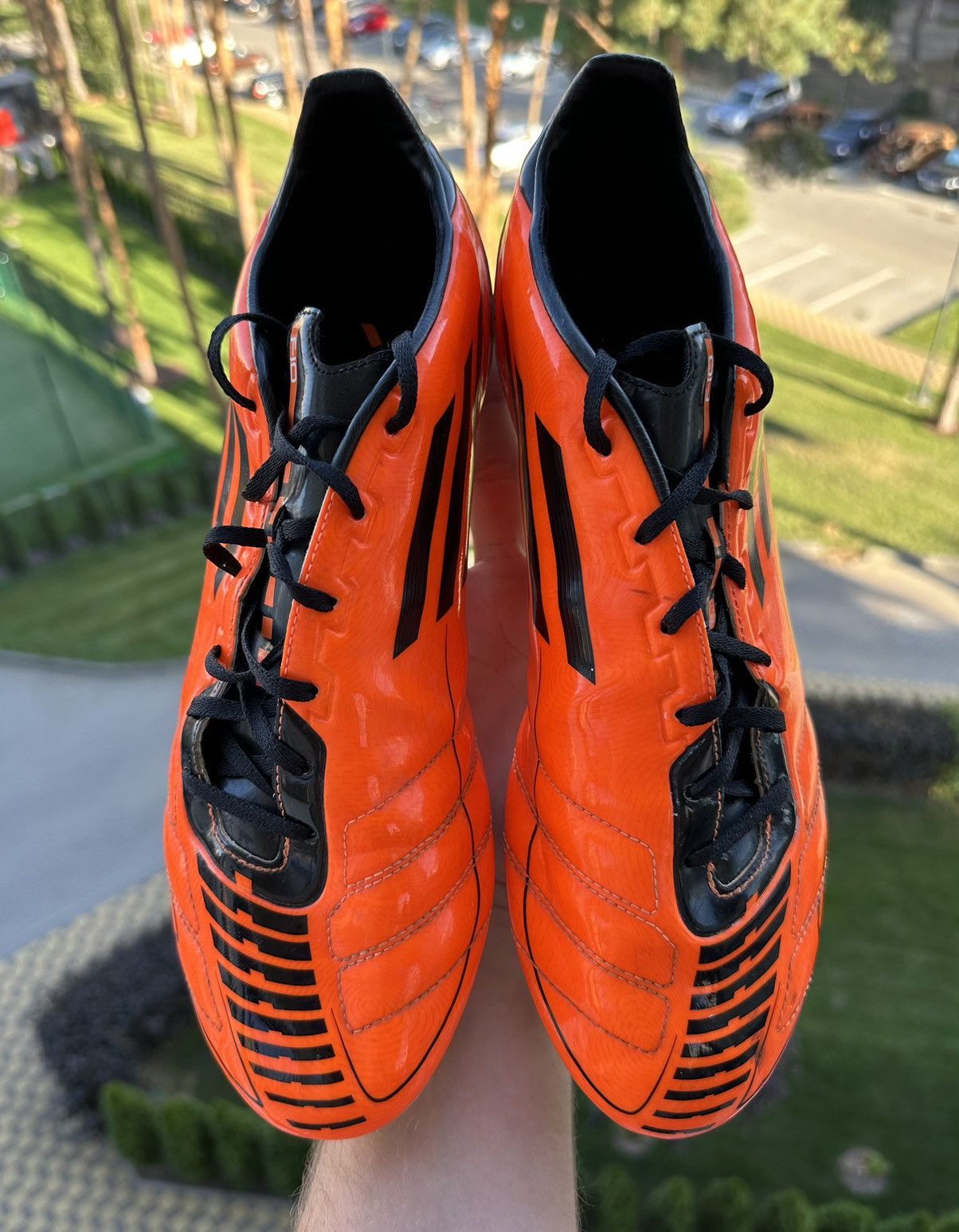 Adidas Sportswear Vintage 2010 Adidas Adizero F50 TRX FG Orange football boots Messi Grailed