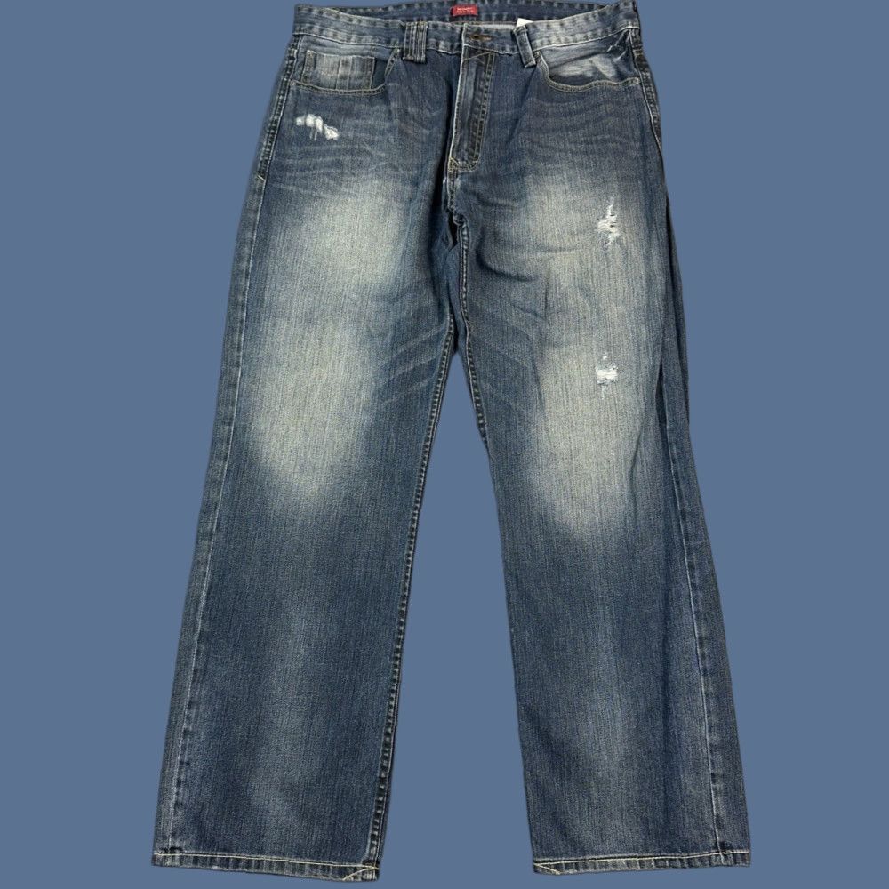 Sean John VINTAGE Sean John Jeans Mens 36x32 Denim Hamilton Relaxed Baggy Hip Hop Y2K Size US 36 / EU 52 - 1 Thumbnail