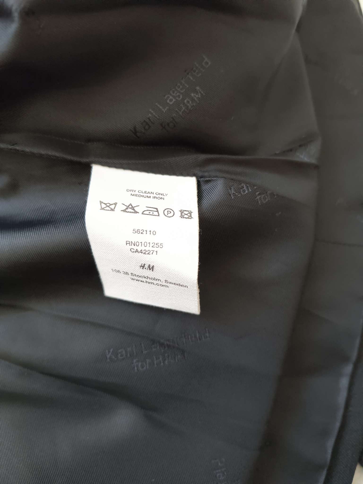 Karl Lagerfeld Black jacket Karl Lagerfeld for H&M Size M / US 6-8 / IT 42-44 - 5 Thumbnail