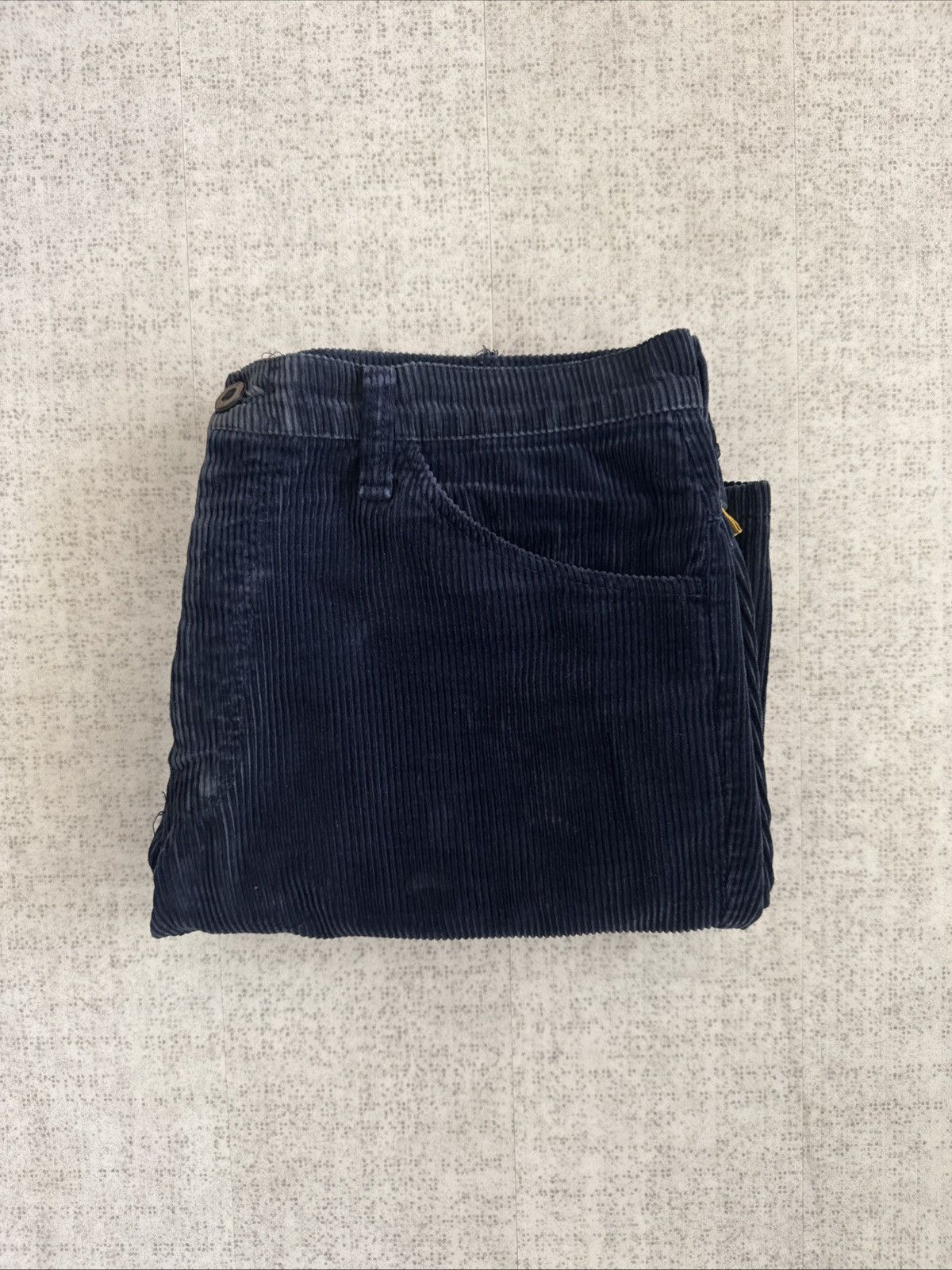 Farah Vintage 1970s Farah Corduroy Indigo Bell Bottoms Size US 30 / EU 46 - 3 Thumbnail