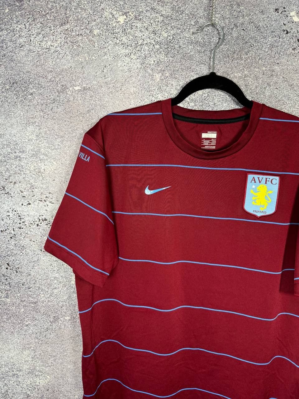 Nike × Vintage Vintage Aston Villa 2006 Nike Training Pre-Match Jersey Size US L / EU 52-54 / 3 - 3 Thumbnail