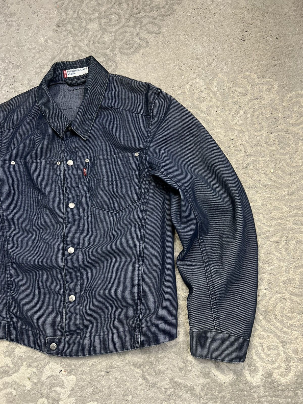 Levi's Levi's Engineered Jeans Twisted Corduroy Jacket 2001 Japan Size US M / EU 48-50 / 2 - 2 Thumbnail