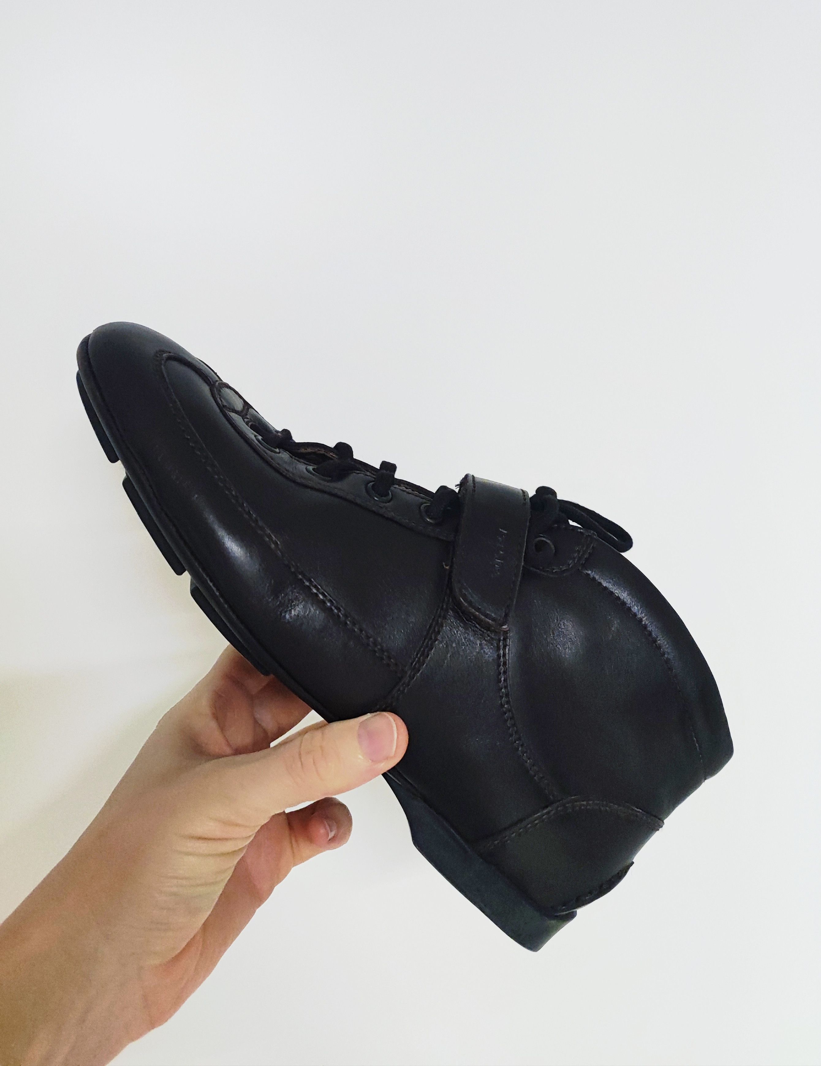 Prada Prada Leather brown Ankle Boots – Size 5.5 (39) Size US 6 / EU 39 - 13 Thumbnail