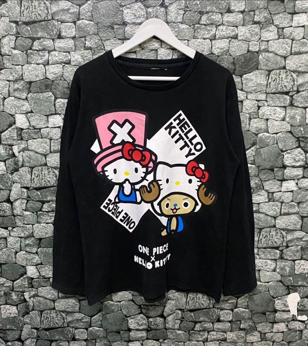 One Piece Vintage One Piece x Hello Kitty Long Sleeve Shirt Size US L / EU 52-54 / 3 - 1 Thumbnail