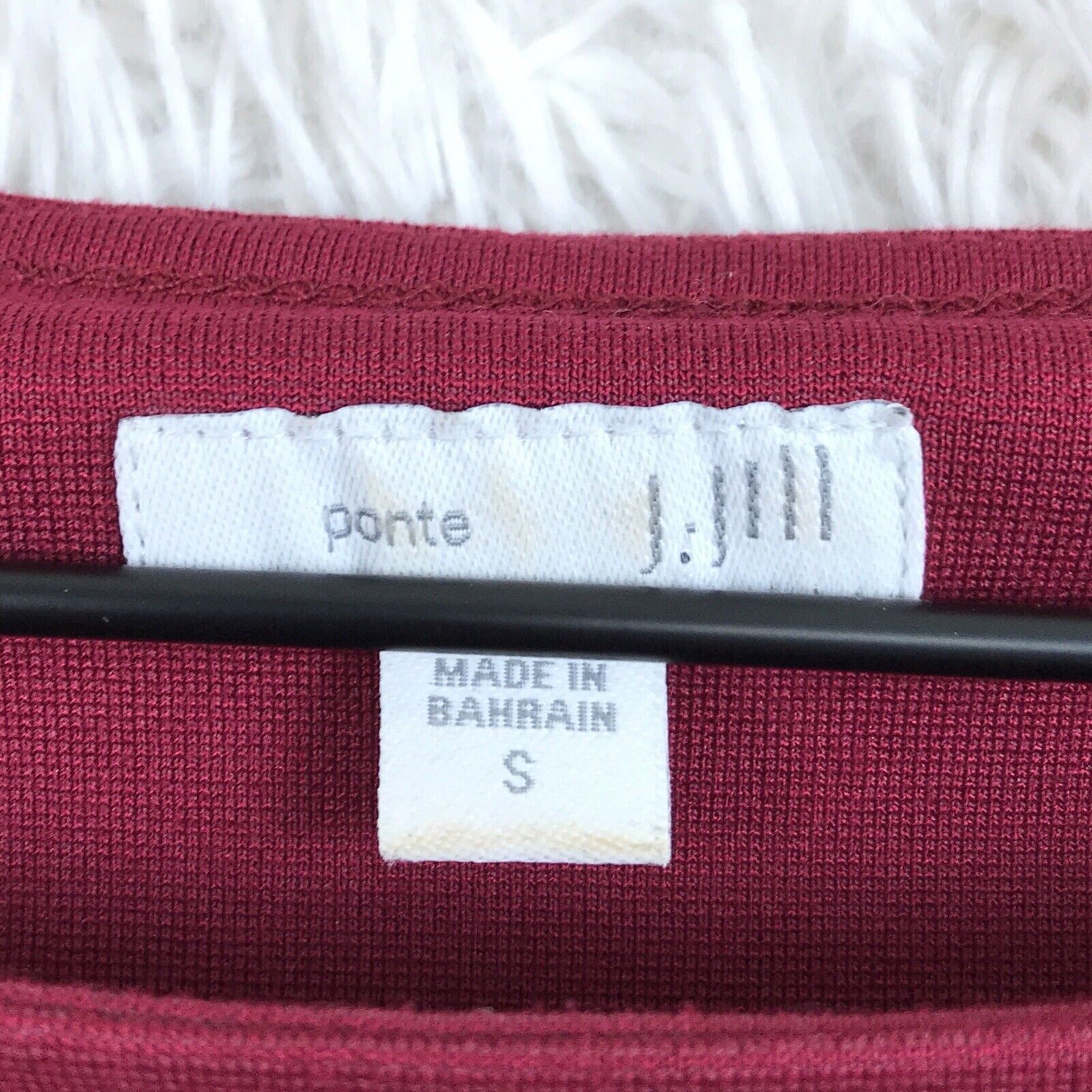 Other J Jill Ponte Knit Top Red Womens Small Size S / US 4 / IT 40 - 6 Thumbnail