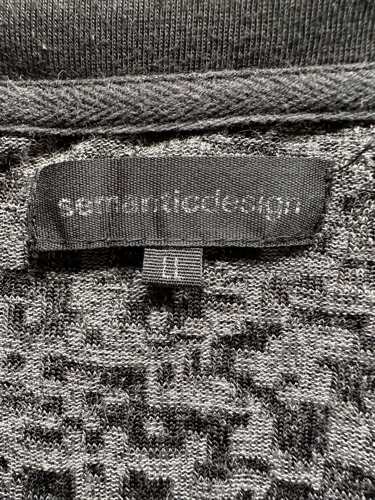 semanticdesign 2000s Semantic Design jacquard long sleeve Size US L / EU 52-54 / 3 - 11 Thumbnail