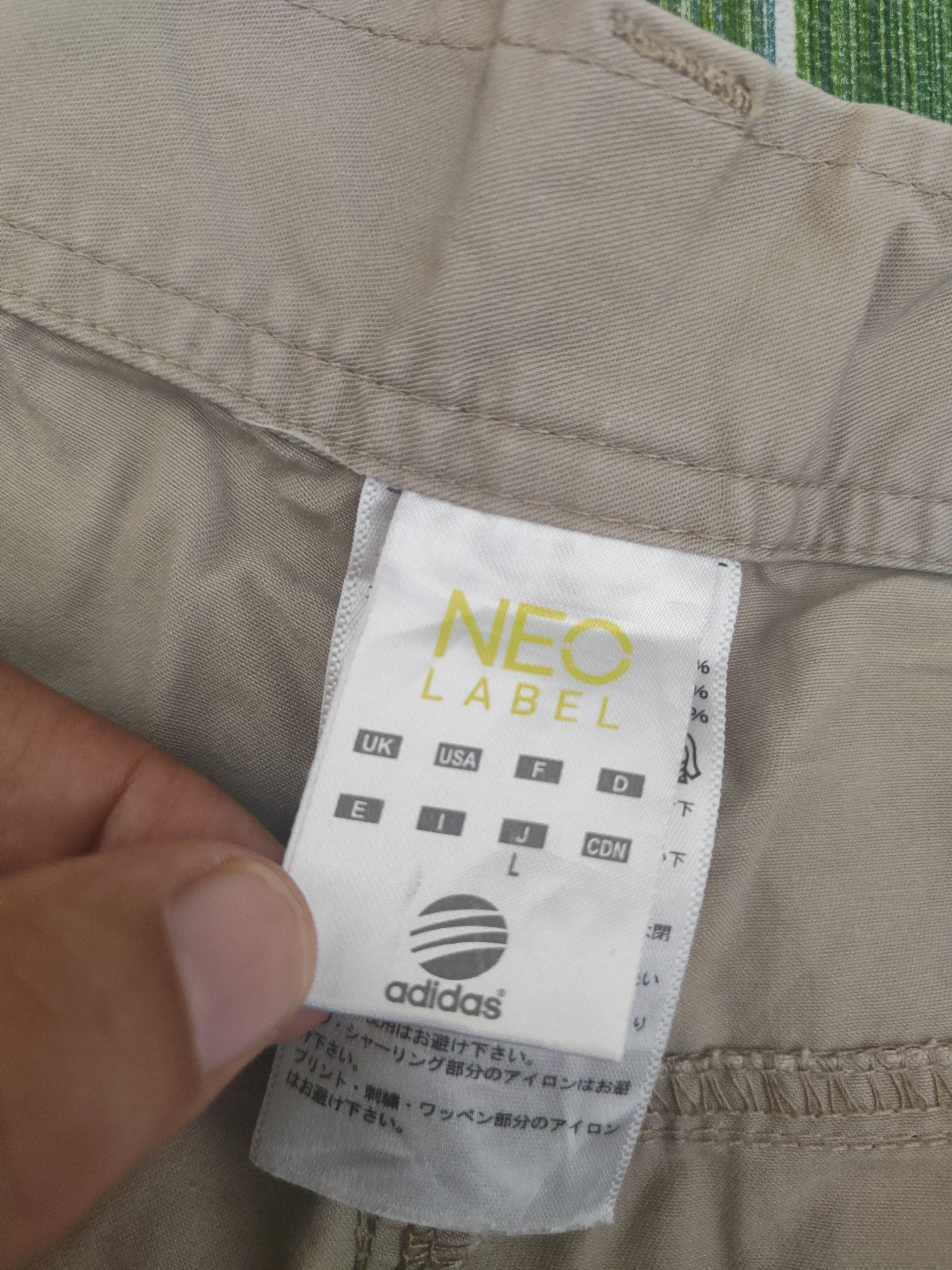 Adidas DL Adidas Beige Multipocket Cargo Pants #2036 Size US 31 - 16 Thumbnail