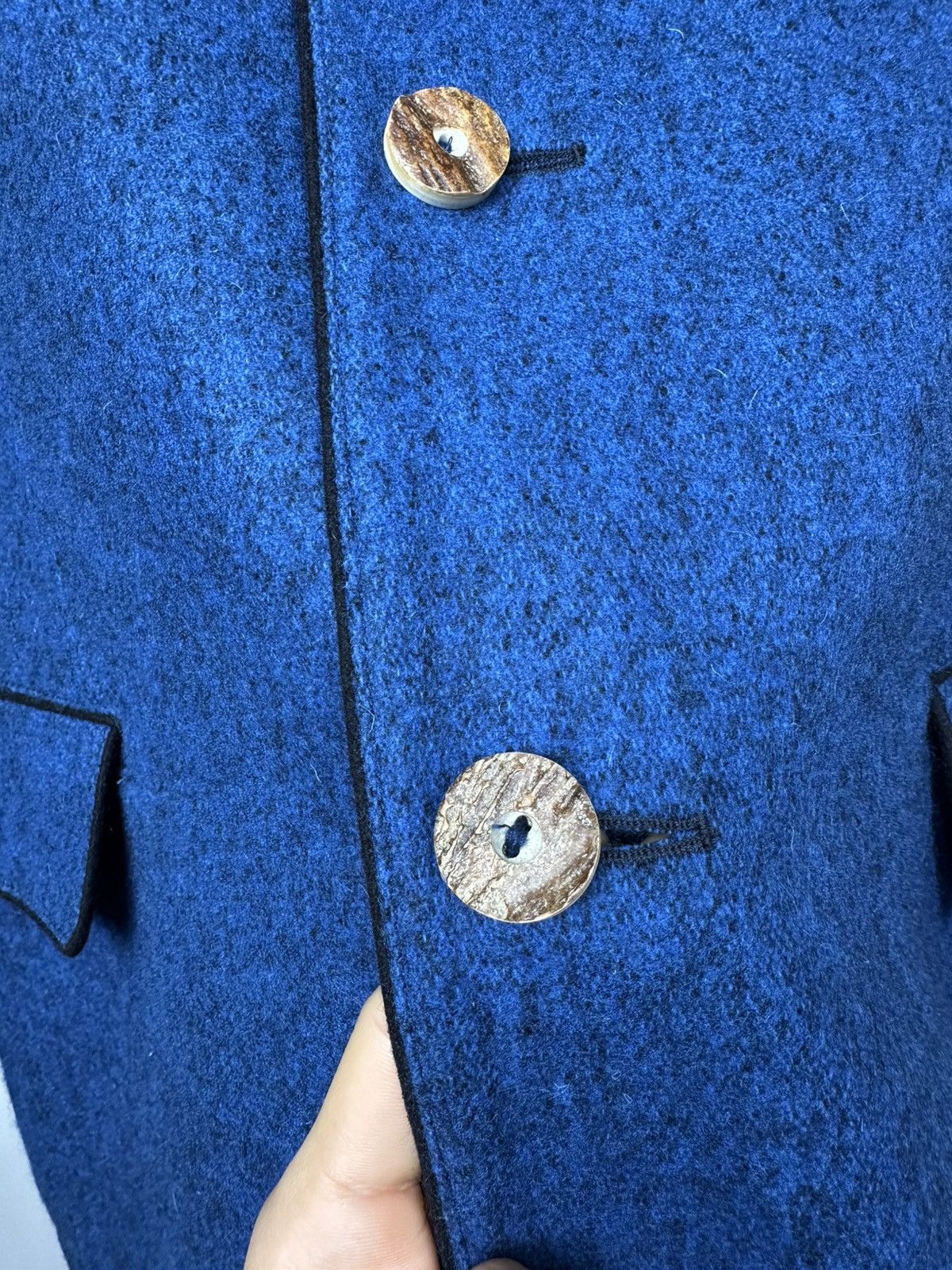 Schneiders Schneiders Salzburg Blue Virgin Wool Blazer Jacket Men’s 54 Size US L / EU 52-54 / 3 - 6 Thumbnail