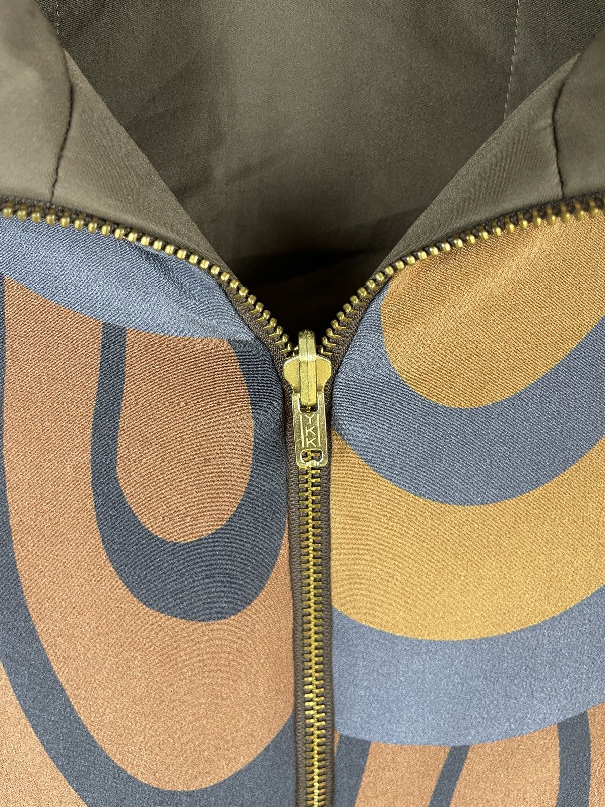 Roberta di Camerino 100% silk abstract reversible jacket