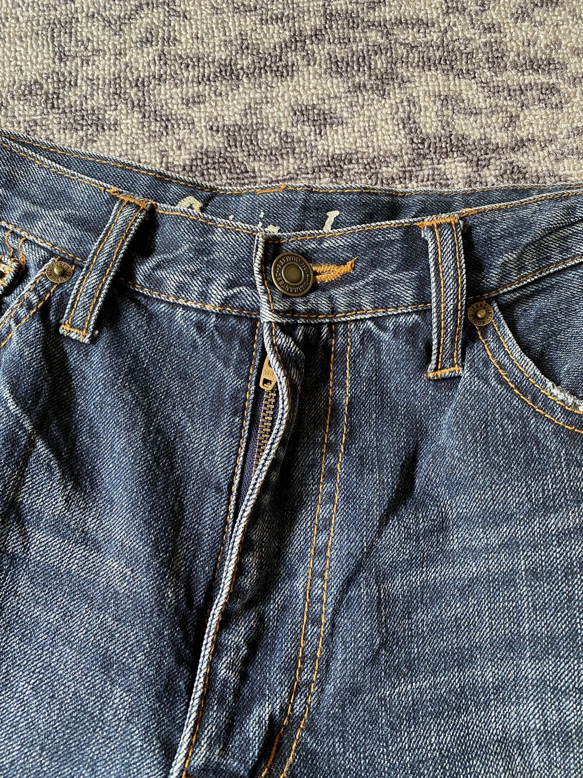 Hysteric Glamour Y2k Drisin lean ifsixwasnine skull jeans Size US 34 / EU 50 - 5 Thumbnail