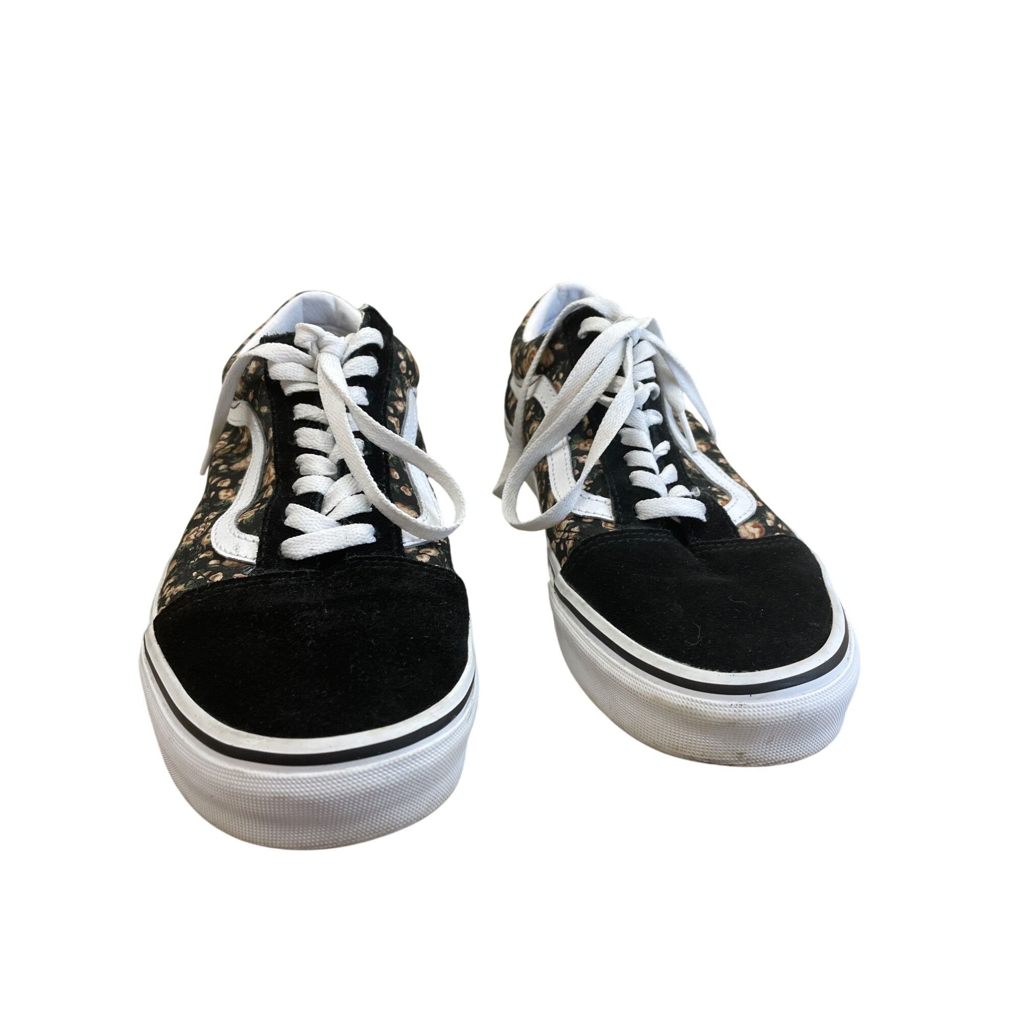 Vans Vans Old Skool Mens Black Floral leather Low Sneakers Size 1 Size US 10 / EU 43 - 5 Thumbnail