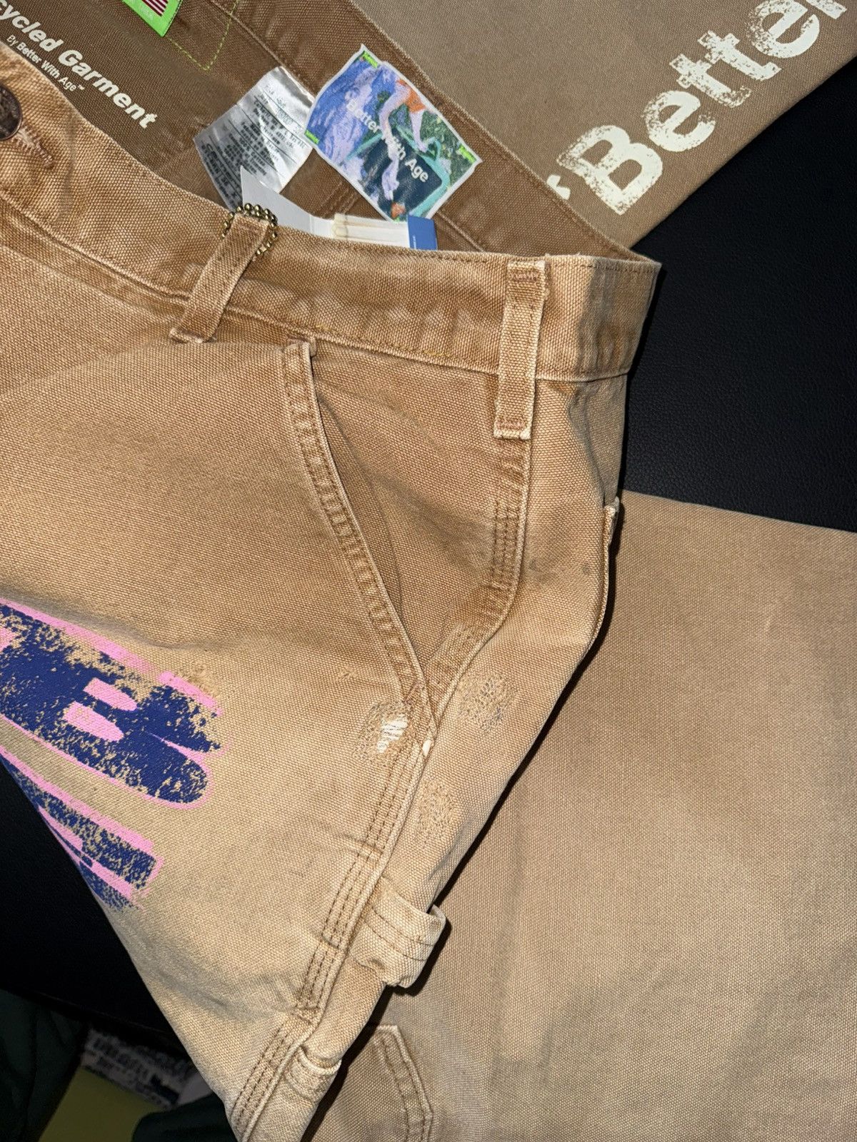 Better With Age Better with age logo jeans Size US 36 / EU 52 - 5 Thumbnail