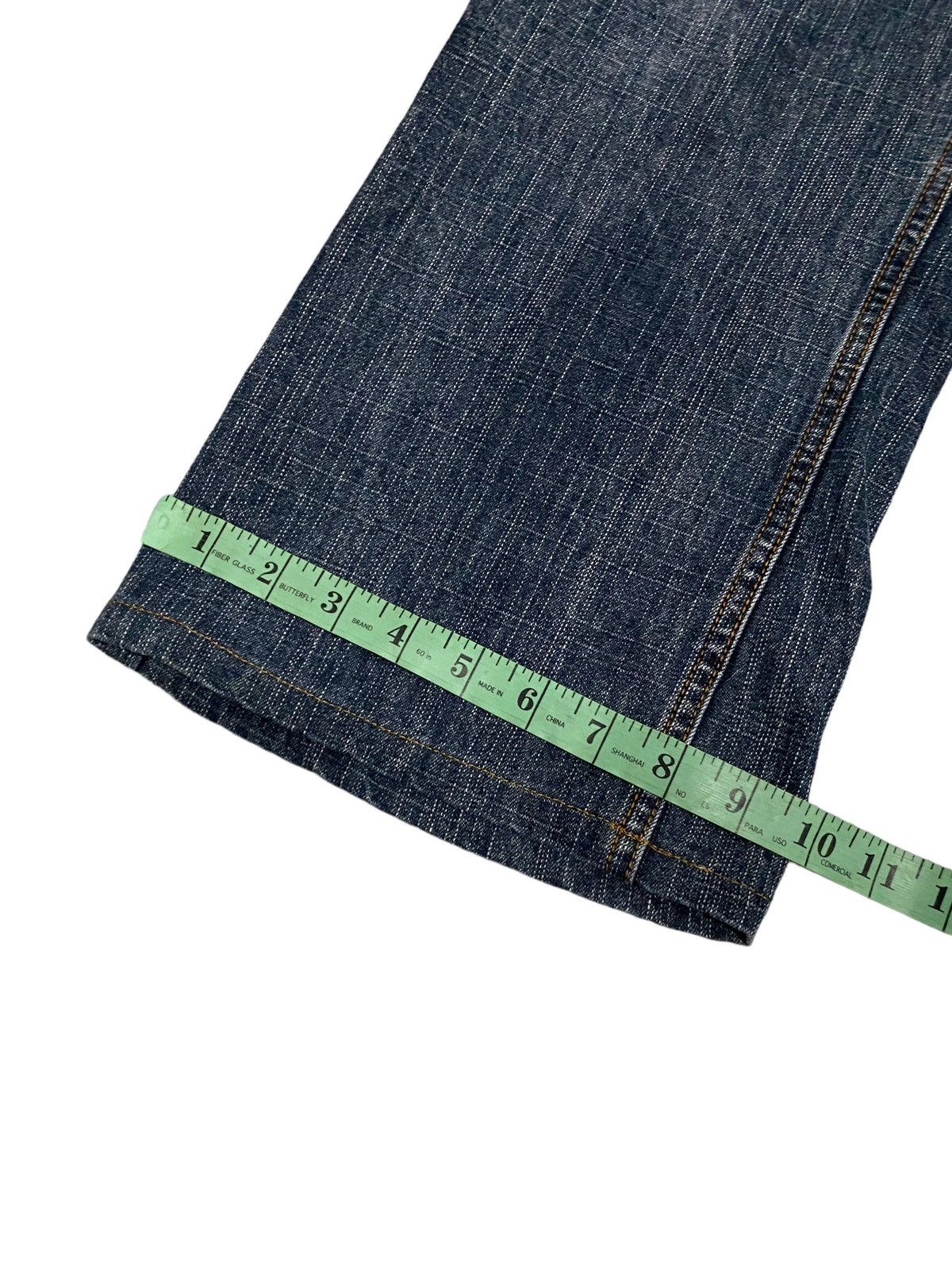 Japanese Brand × Vintage Offer‼️Vintage Freebeat Diag Distress Denim Jeans Size US 36 / EU 52 - 8 Thumbnail