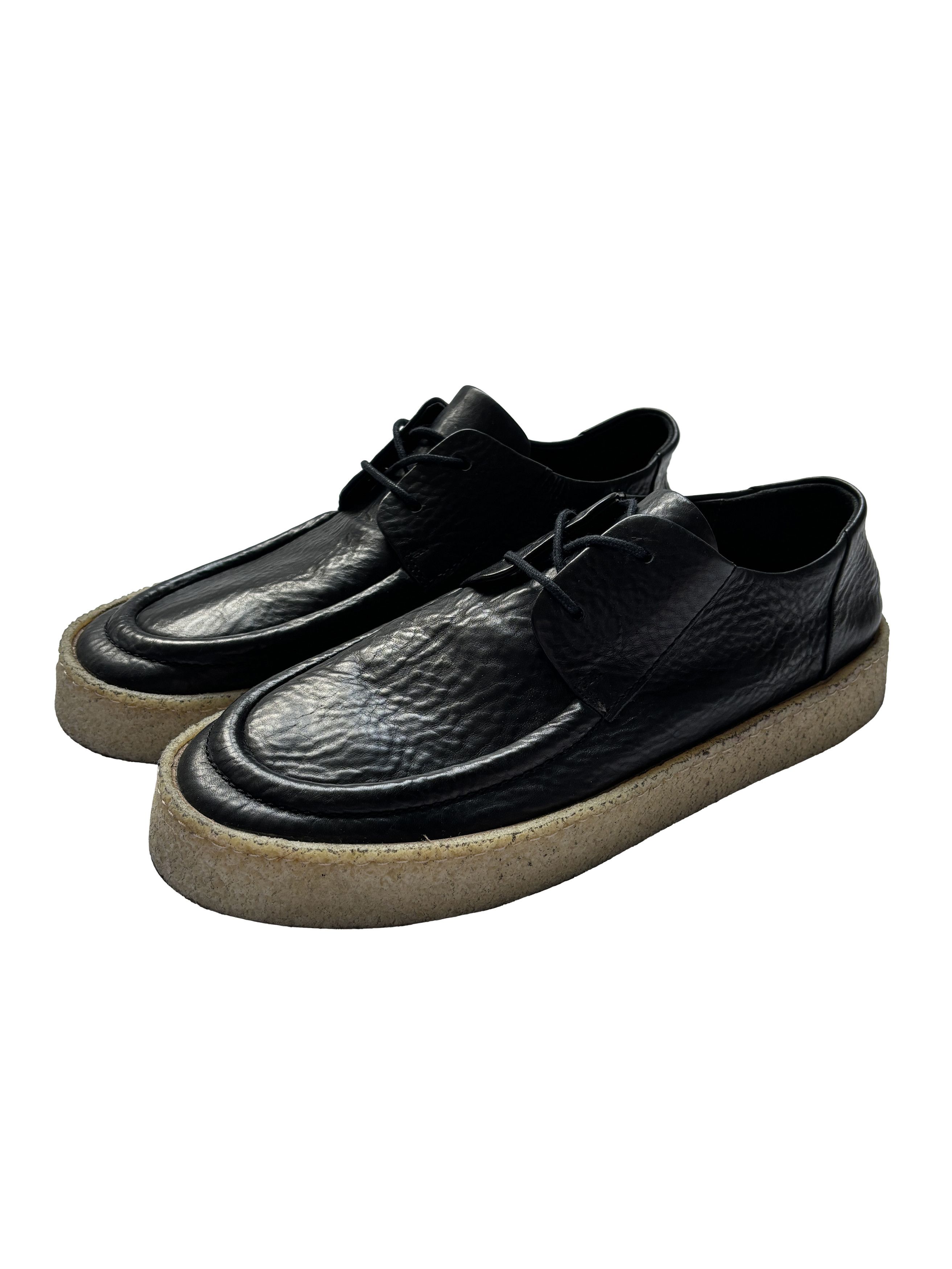 Marsell ⚡️QUICK SALE⚡️Marsell Black Cassapara Derby Shoes Size US 11 / EU 44 - 1 Thumbnail
