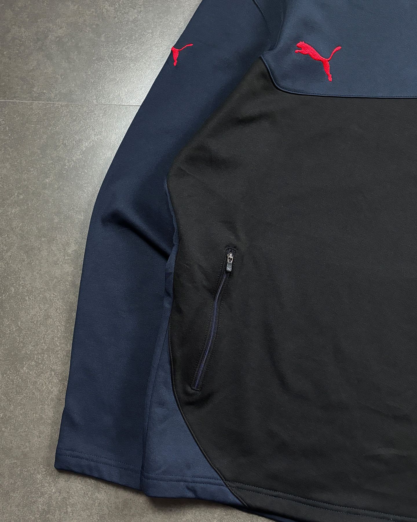 Puma Puma Two Tone Ninja Pullover Hoodie Size US XL / EU 56 / 4 - 8 Thumbnail