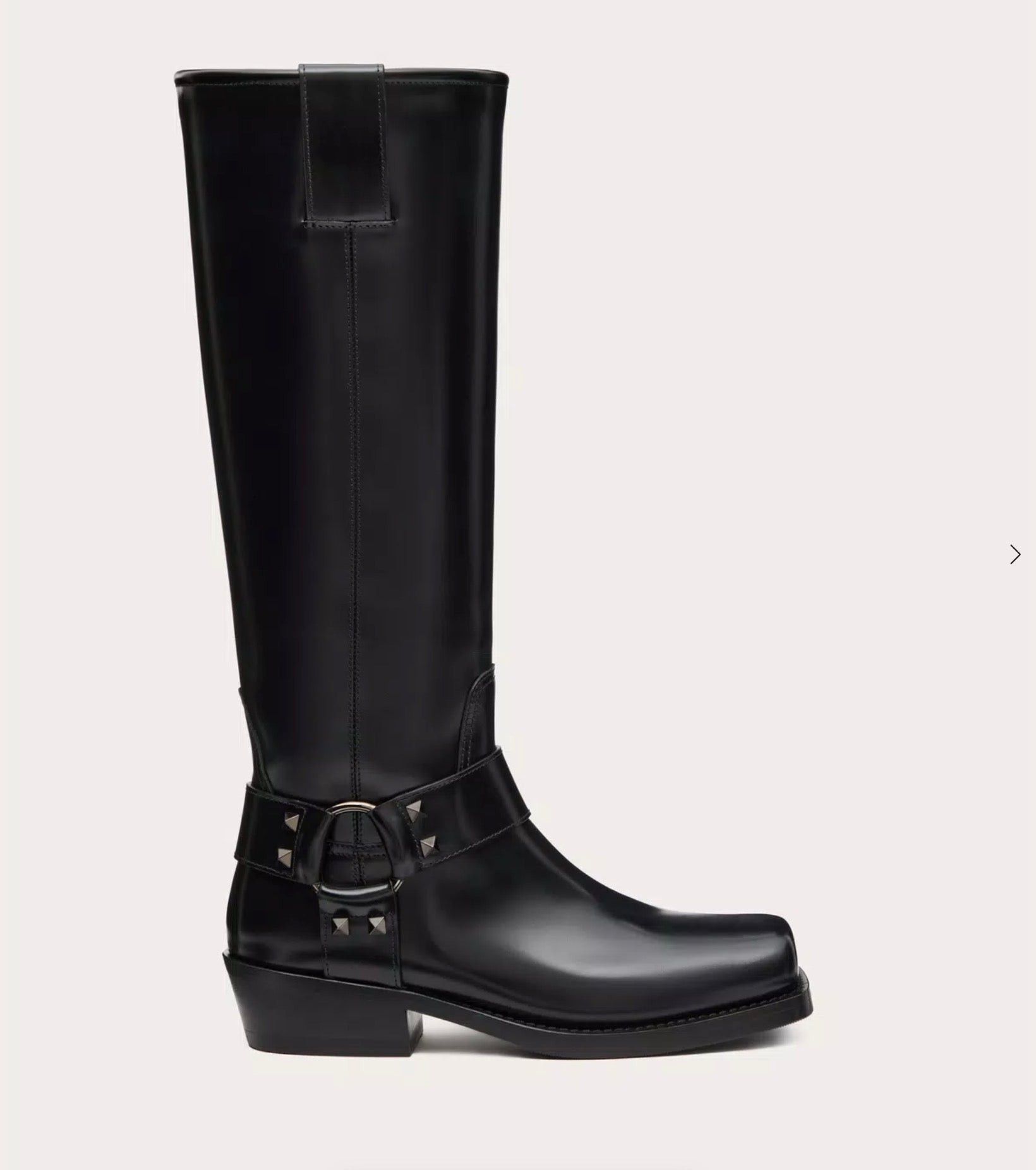 Valentino Valentino Rockstud Biker Boots SIZE 39 Size ONE SIZE - 1 Thumbnail