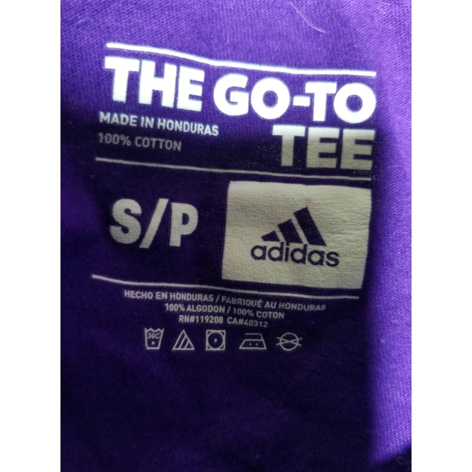 Adidas Adidas Orlando United Purple Pride Heart T-Shirt Adult S Unisex Size US S / EU 44-46 / 1 - 3 Thumbnail