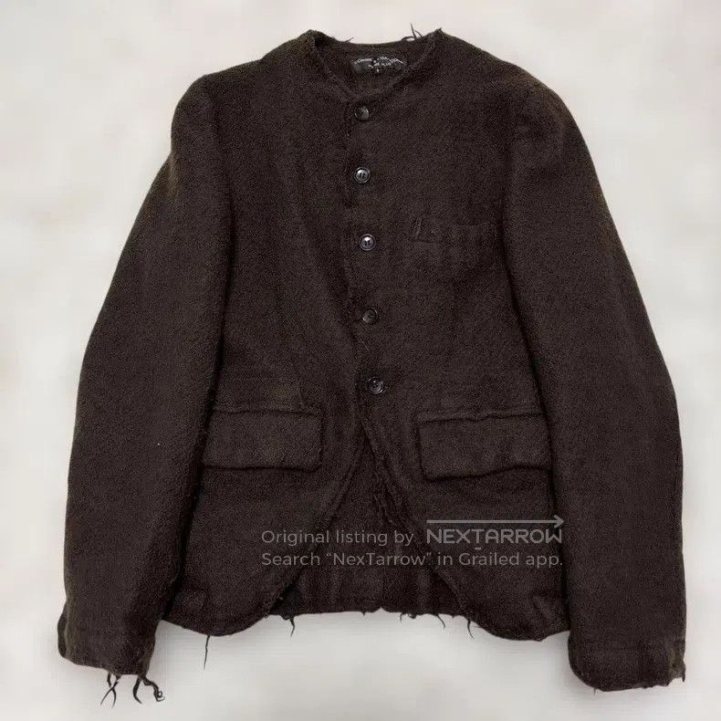 Comme des Garcons Comme Des Garcons Fringed Wool Coat Size S / US 4 / IT 40 - 1 Thumbnail