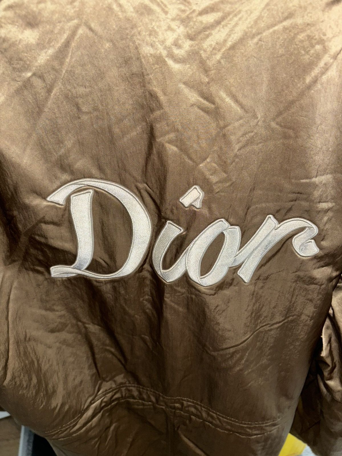 Dior Dior Logo Embroidered Oversized Parka Jacket ‘Golden’ Size US M / EU 48-50 / 2 - 4 Thumbnail